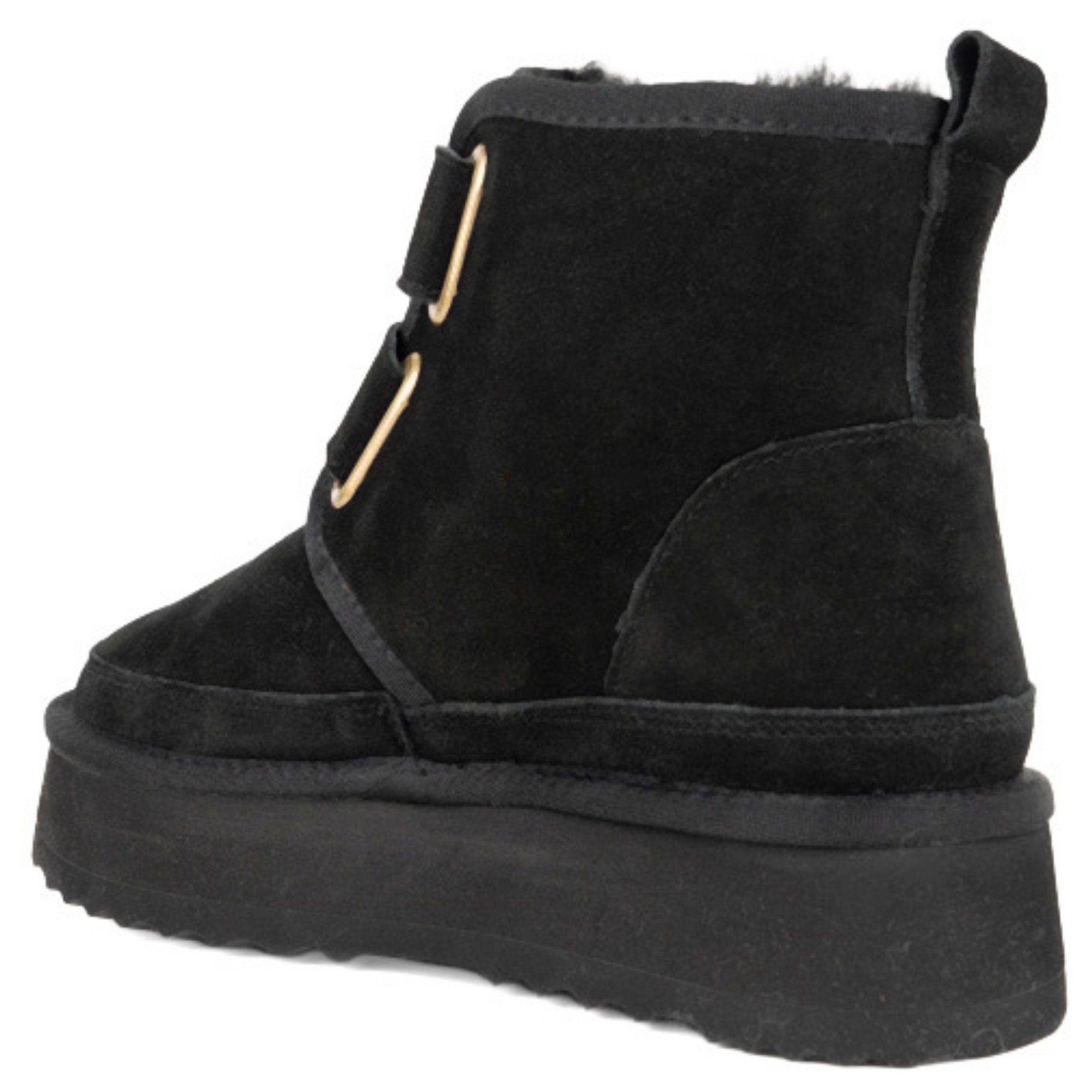 LA CONTE Pašiltinti aulinukai moterims, Juoda, warm boots, LAC6013-25213 3