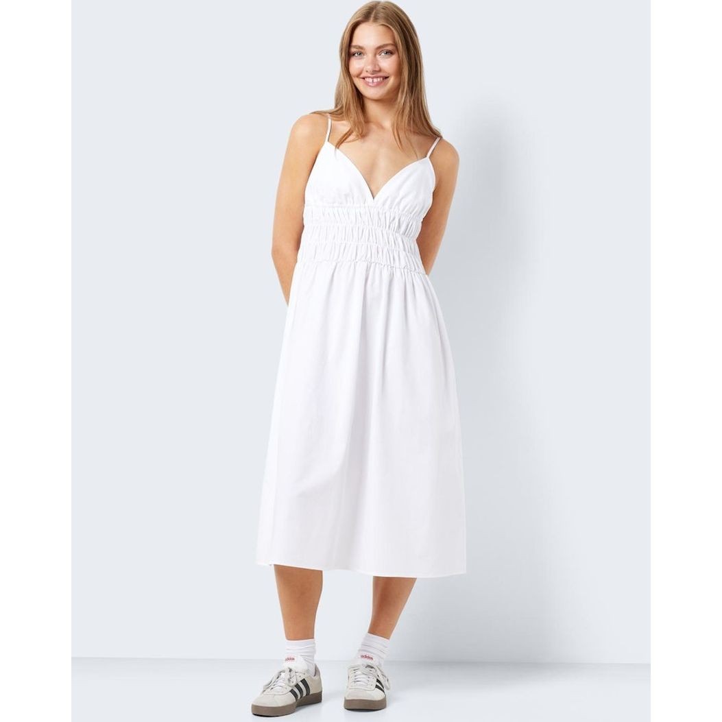 NOISY MAY Midi suknelė moterims, Balta, Nmingrid midi dress 4