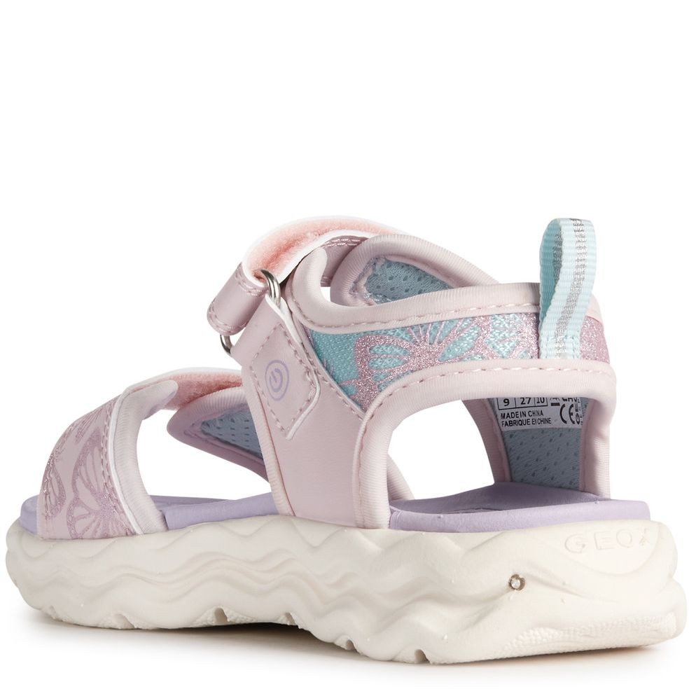 GEOX Basutės mergaitėms, Rožinė, SANDALS PHYPER 3