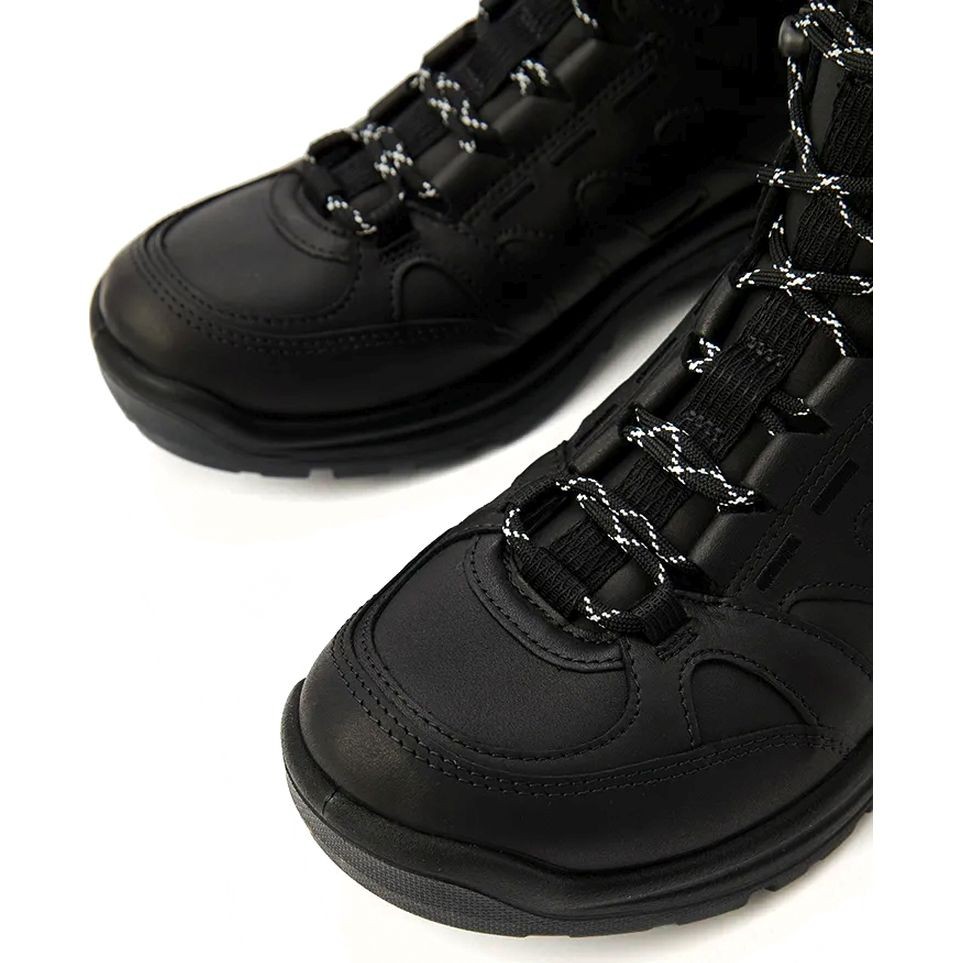 ECCO Pašiltinti aulinukai moterims, Juoda, Offroad booties 5