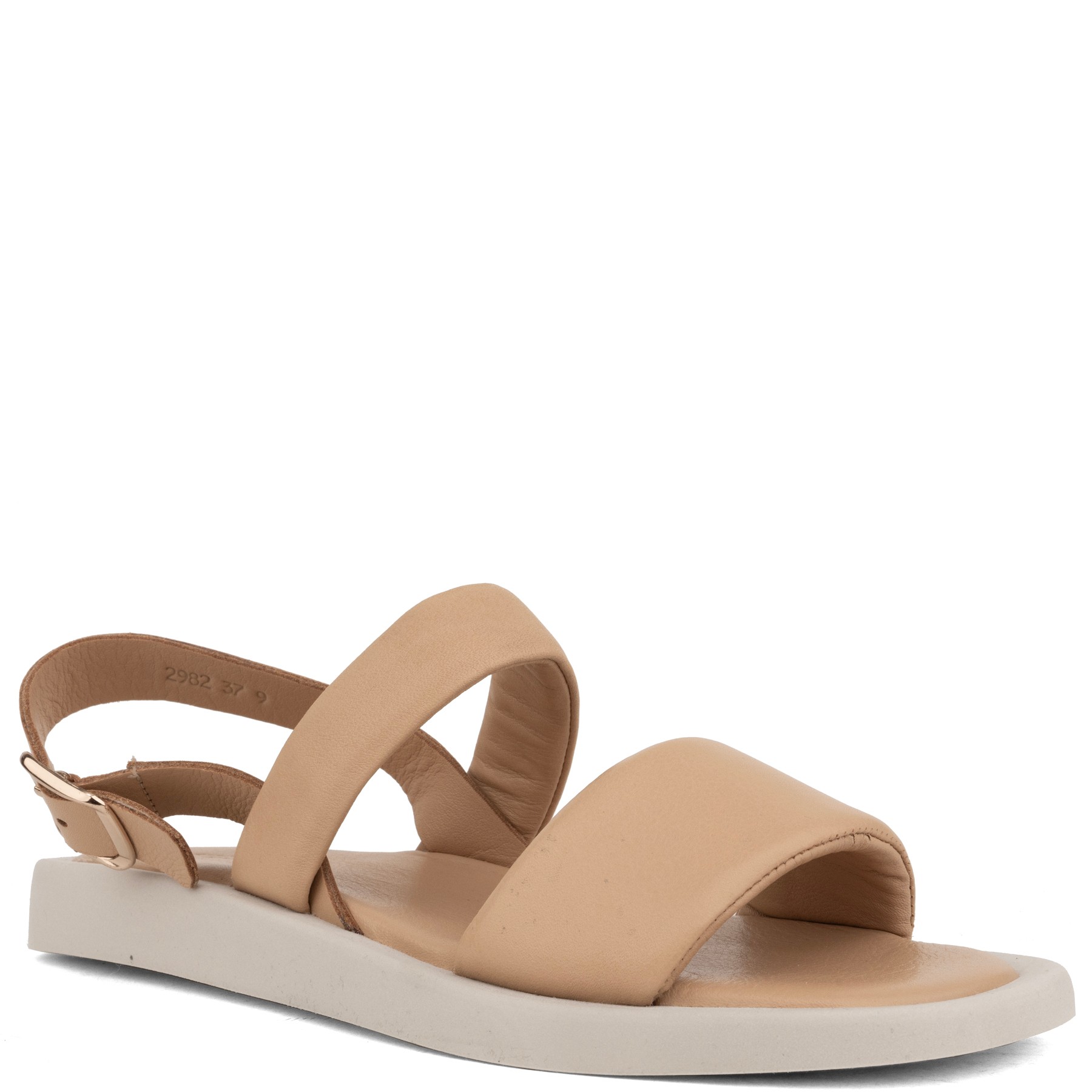 SERGIO MORETTI Basutės moterims, Smėlio, Sandals 1