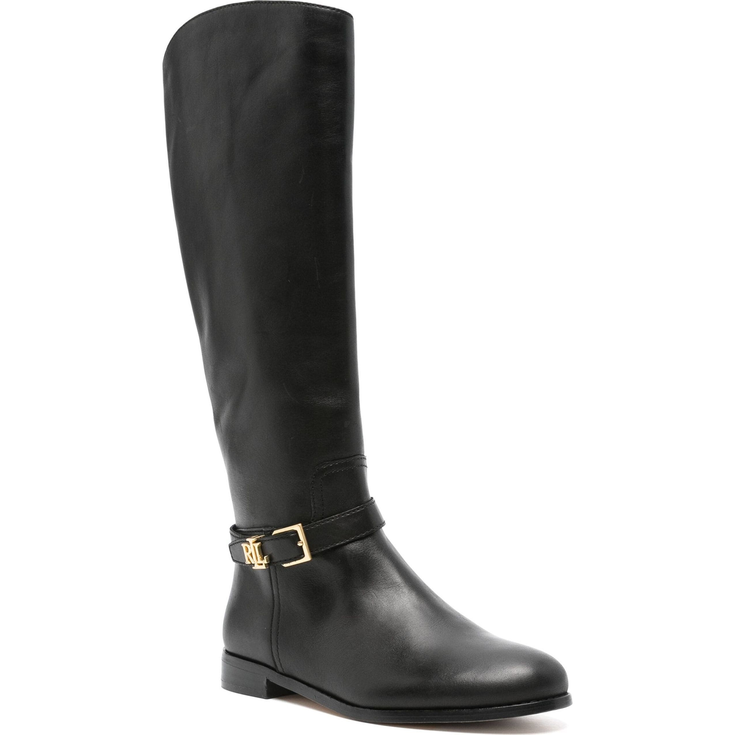 LAUREN RALPH LAUREN Auliniai moterims, Juoda, Brooke tall boots tall boot 1