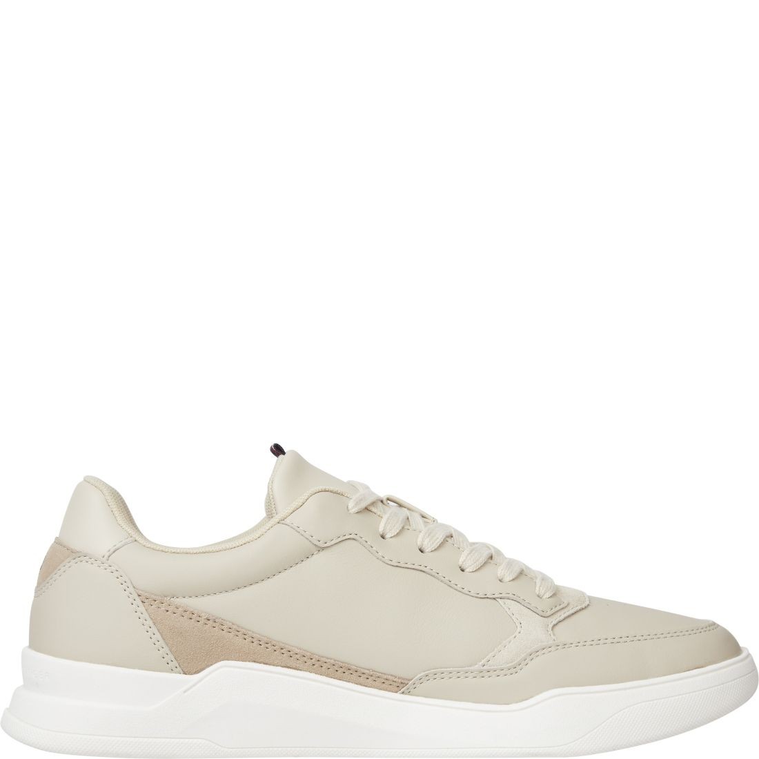 TOMMY HILFIGER Sportiniai bateliai vyrams, Smėlio, Elevated cupsole sport shoe 3