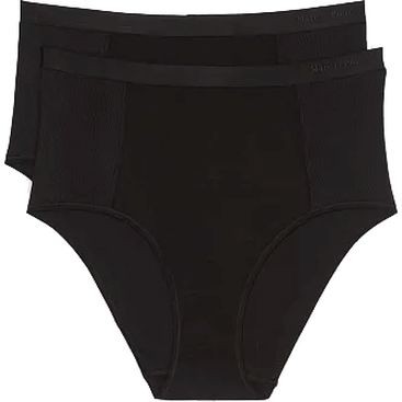 MARC O'POLO Kelnaitės moterims, Juoda, 2-PACK PANTY