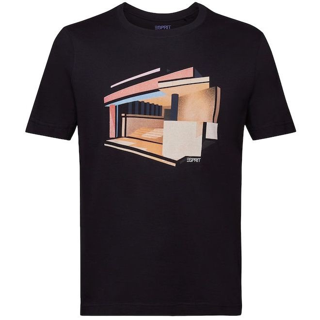 ESPRIT Marškinėliai vyrams, Juoda, Sus T-Shirts 1