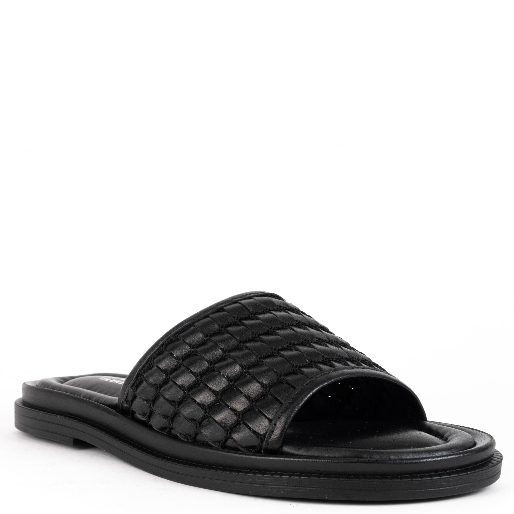 SERGIO MORETTI Klumpės moterims, Juoda, Slippers 1