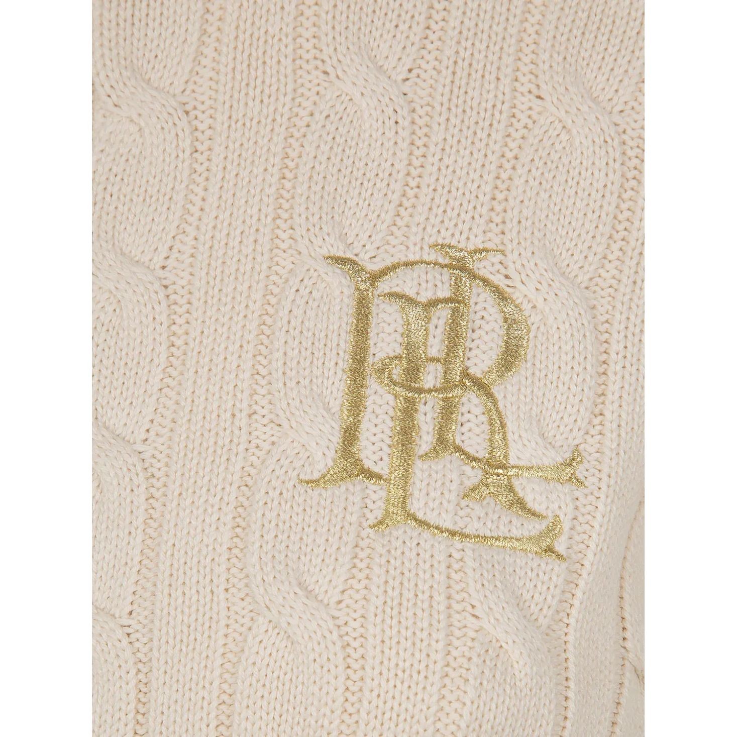 LAUREN RALPH LAUREN Kardiganas moterims, Smėlio, Ralhan long sleeve cardigan 3