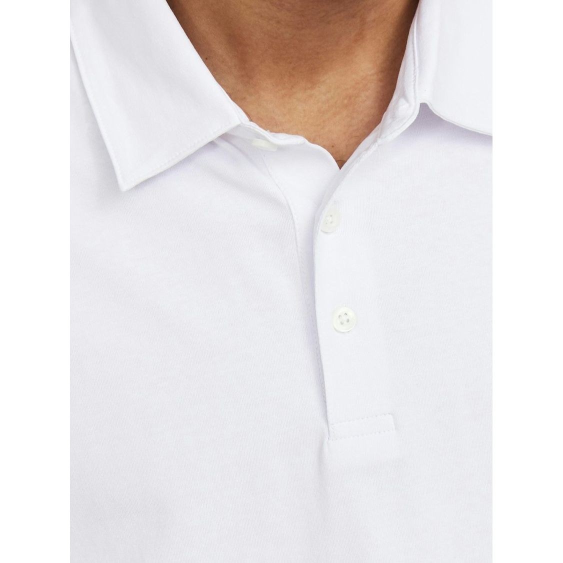 JACK & JONES Polo marškiniai ilgos rank. vyrams, Balta, Jprblaspencer polo long 5