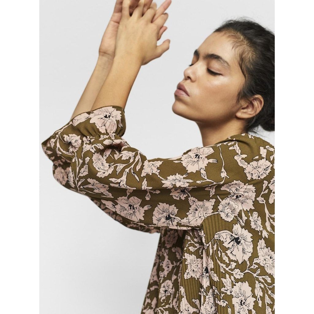 VERO MODA Palaidinės moterims, Žalia, VMVILMA 3/4 TOP WVN 5