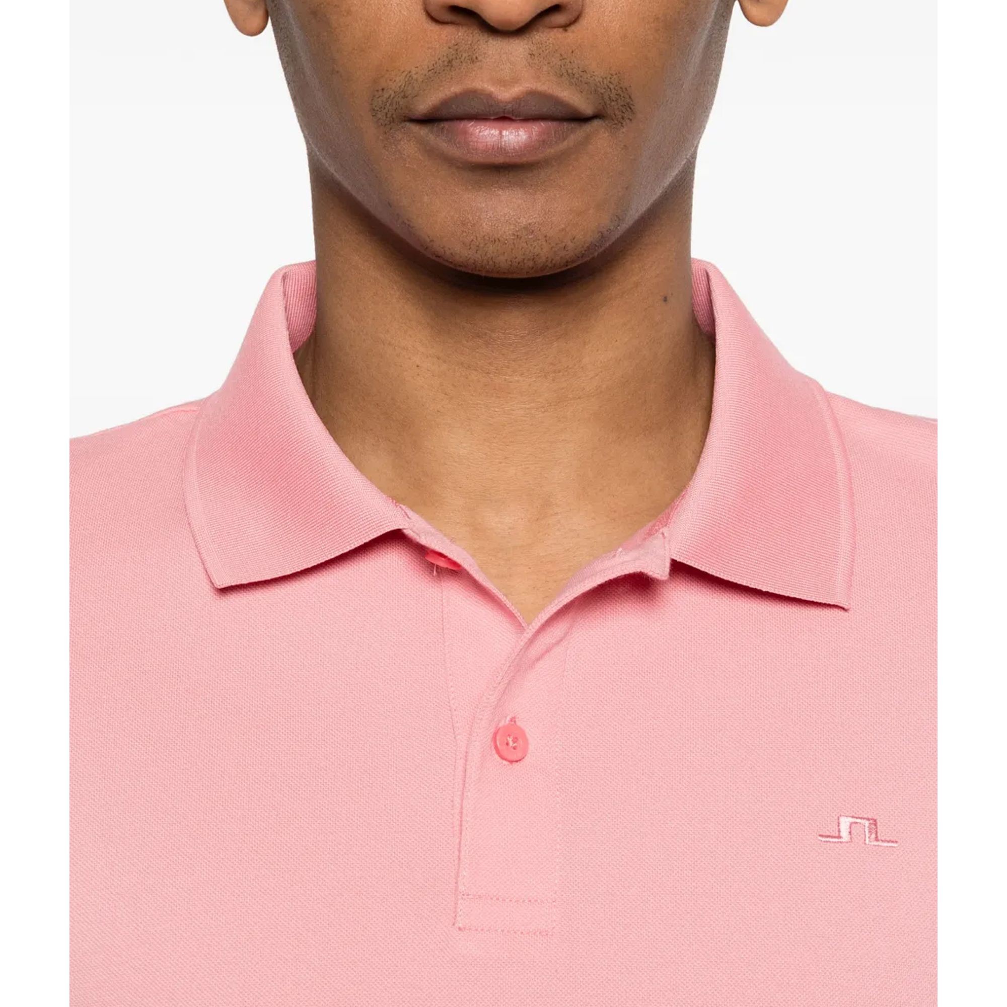 J.LINDEBERG Polo marškiniai trumpos rank. vyrams, Rožinė, Verse polo 4
