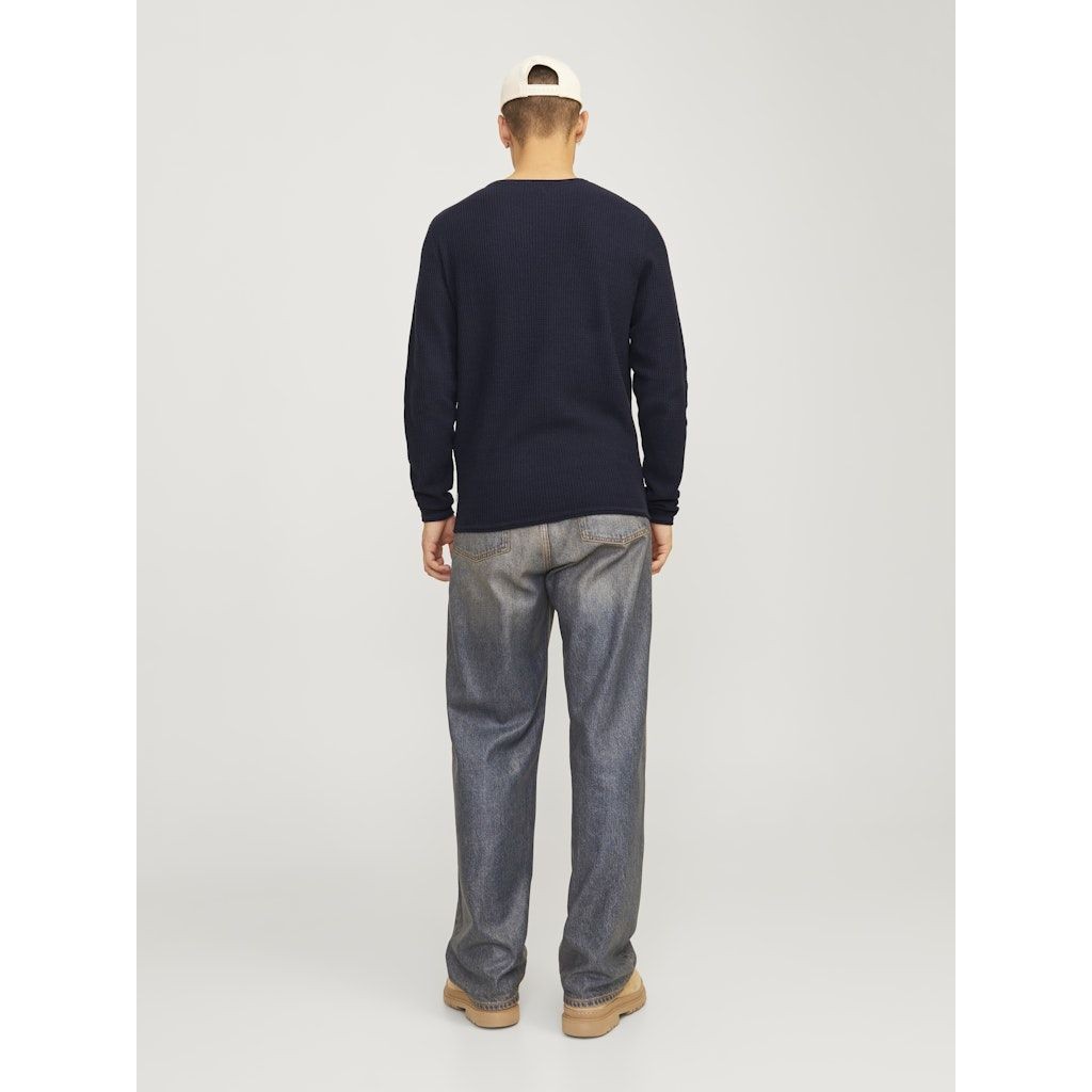JACK & JONES Megztinis vyrams, Mėlyna, Cooper knit crew neck 2