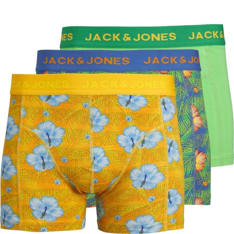 JACK & JONES Ilginti apatiniai vyrams, Mėlyna, Jachawaii boxers 1