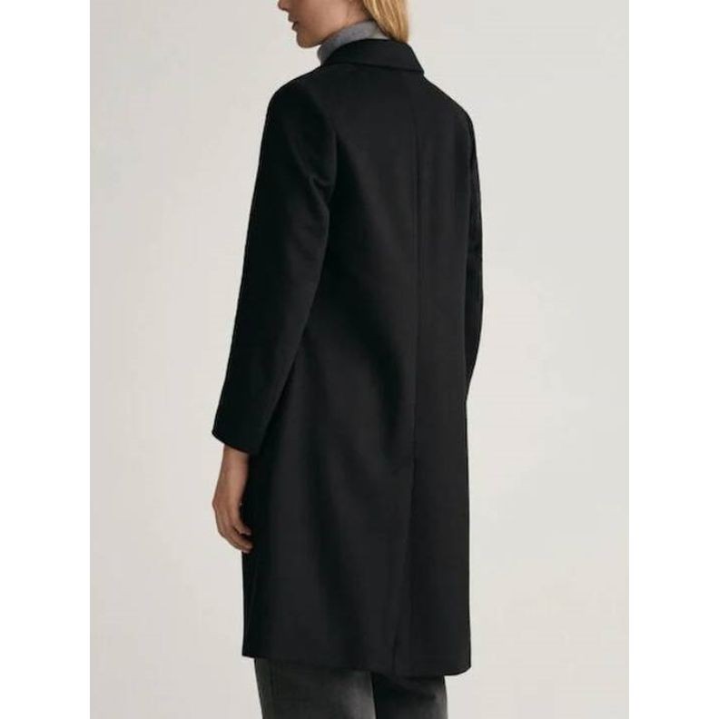 GANT Striukė moterims, Juoda, WOOL BLEND TAILORED 3