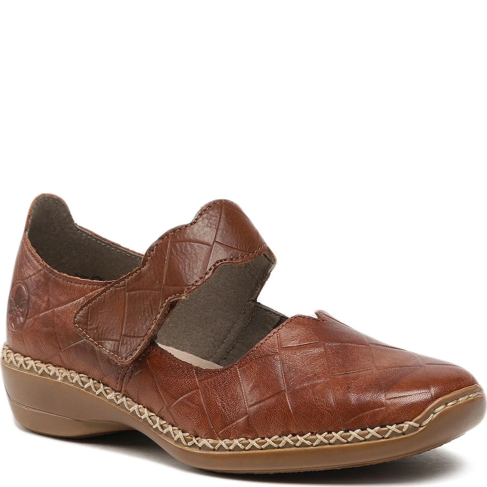 RIEKER Laisvalaikio bateliai moterims, Ruda, Bateliai 1