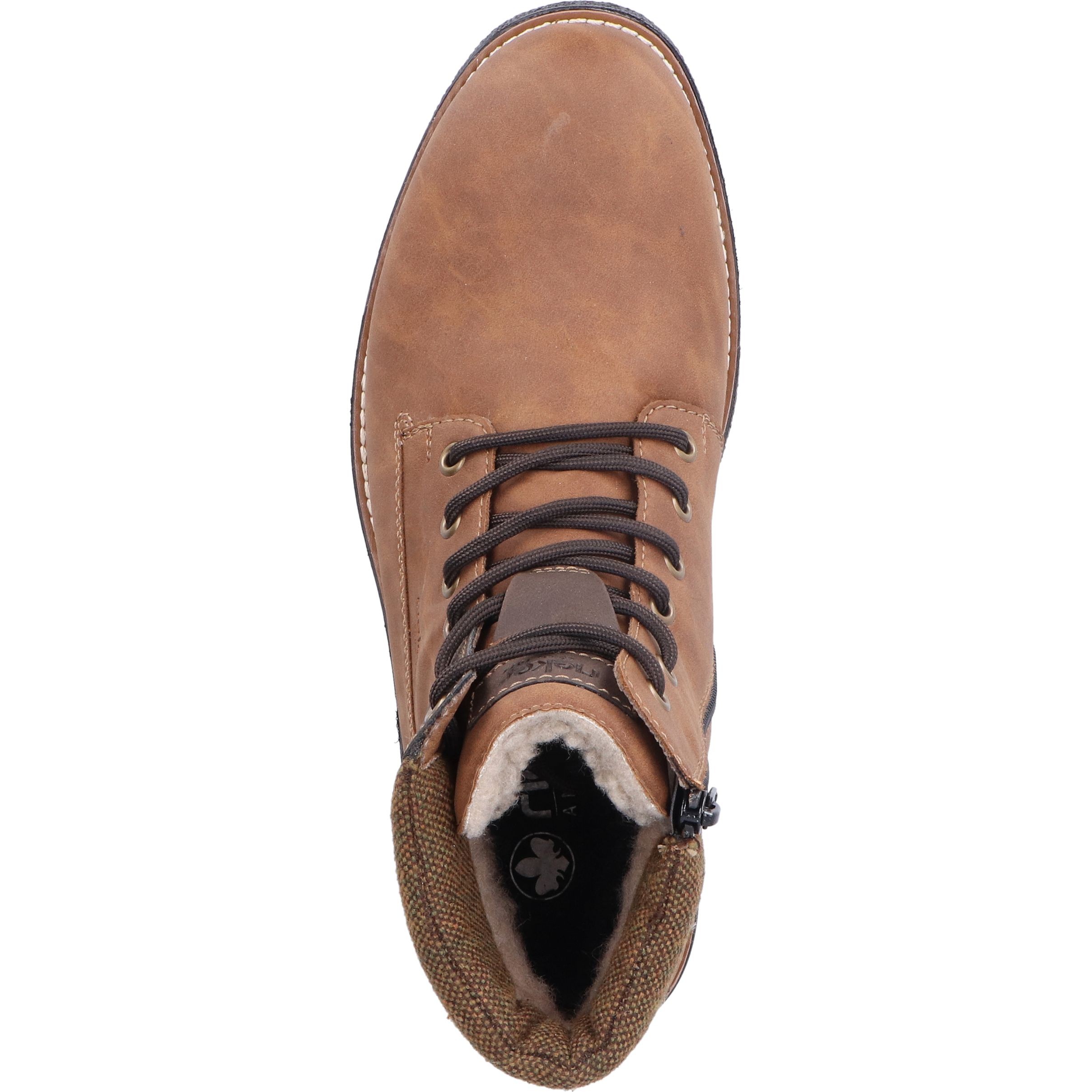 RIEKER Aulinukai vyrams, Ruda, Men's boots 8