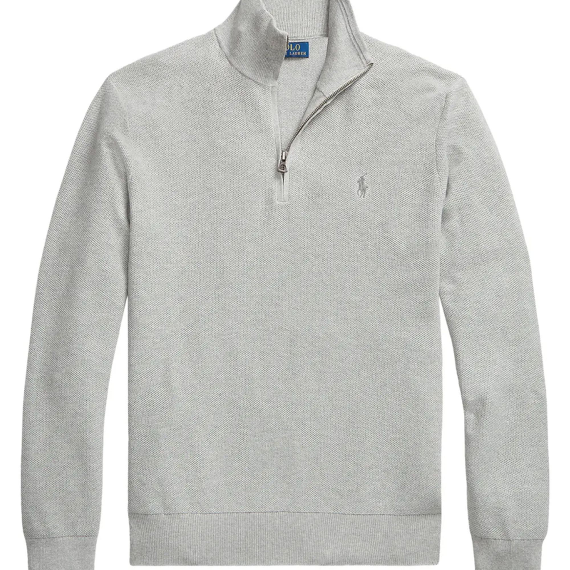 POLO RALPH LAUREN Megztinis vyrams, Pilka, Ls hz-long sleeve-pullover 1