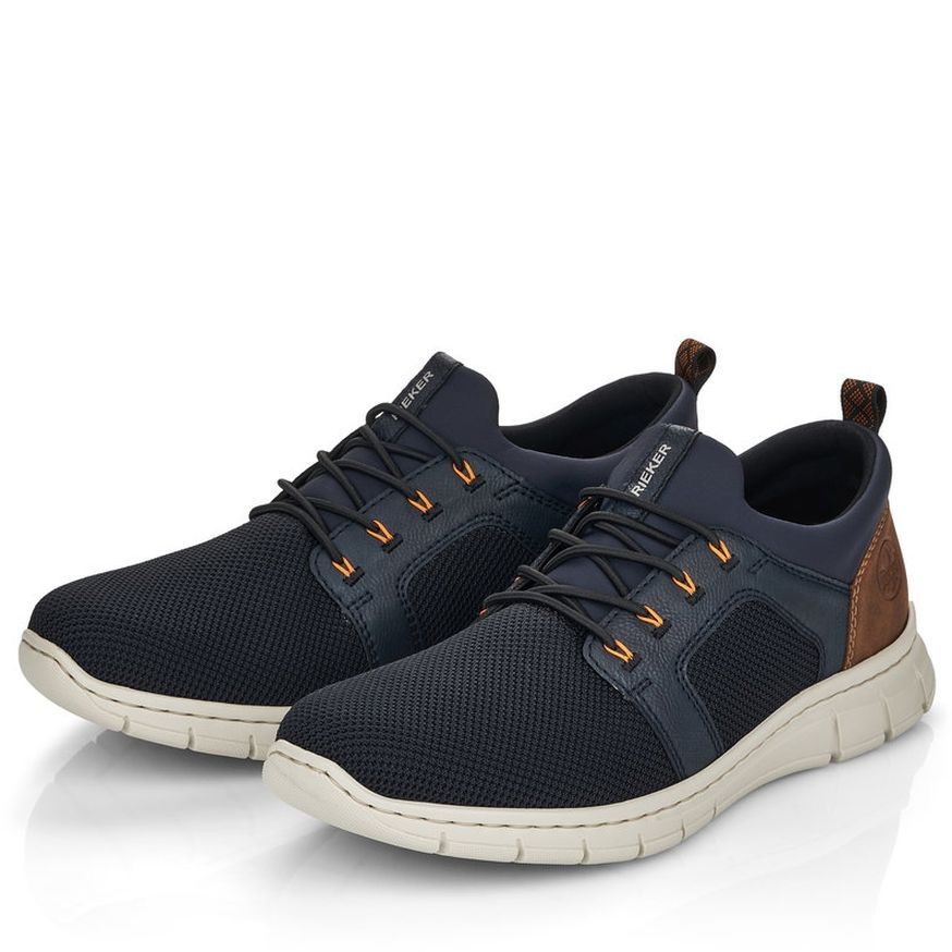 RIEKER Laisvalaikio bateliai vyrams, Mėlyna, LEISURE 9