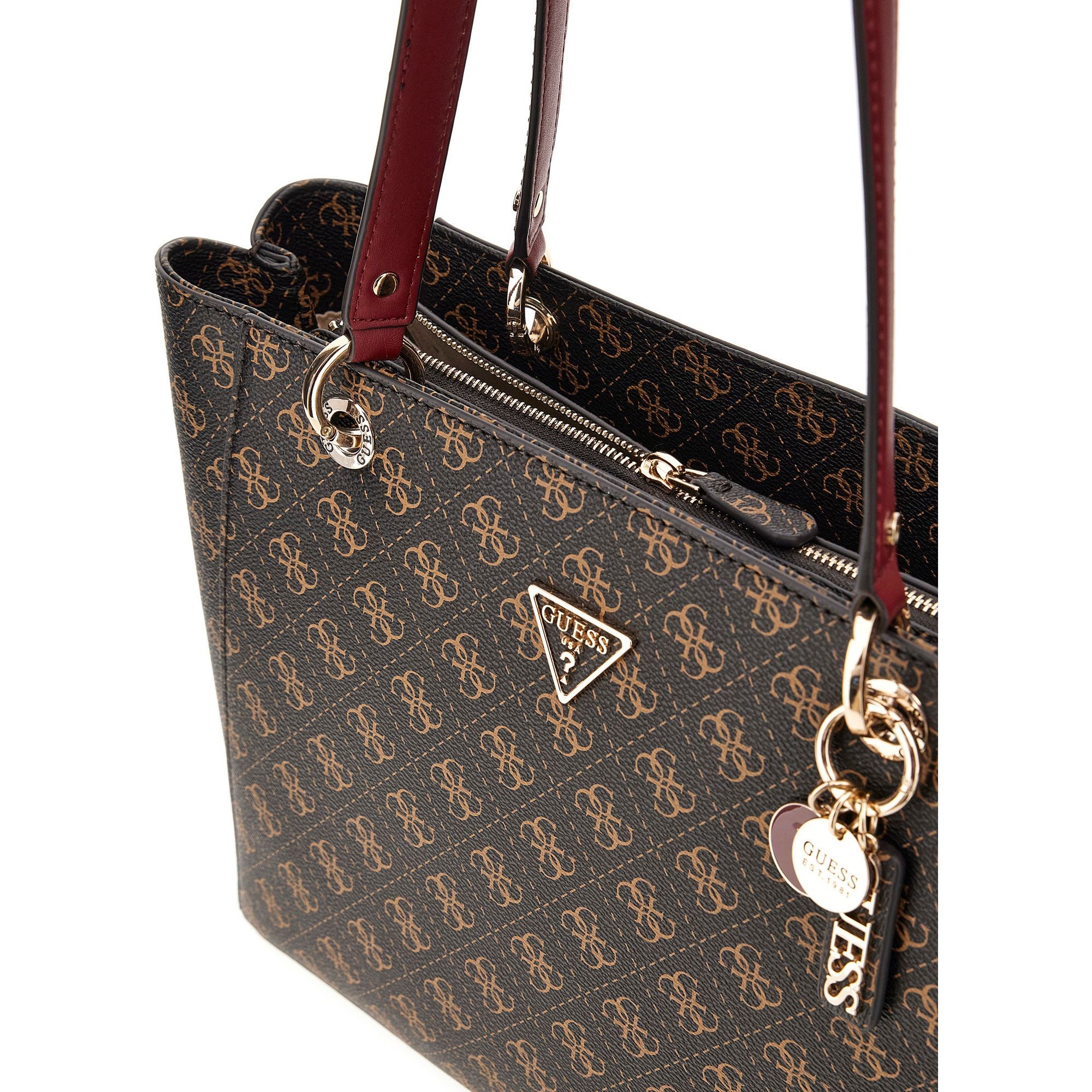 GUESS Rankinė moterims, Ruda, HANDBAG SATCHEL 3