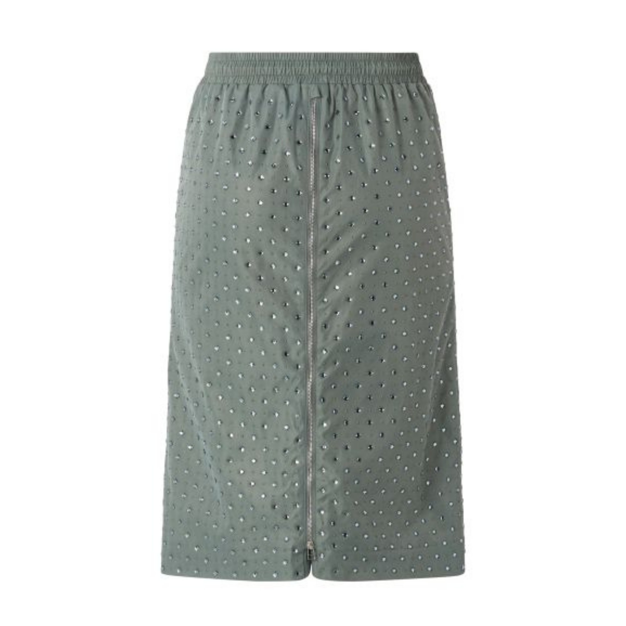 PINKO Midi sijonas moterims, Žalia, Alona skirt 2