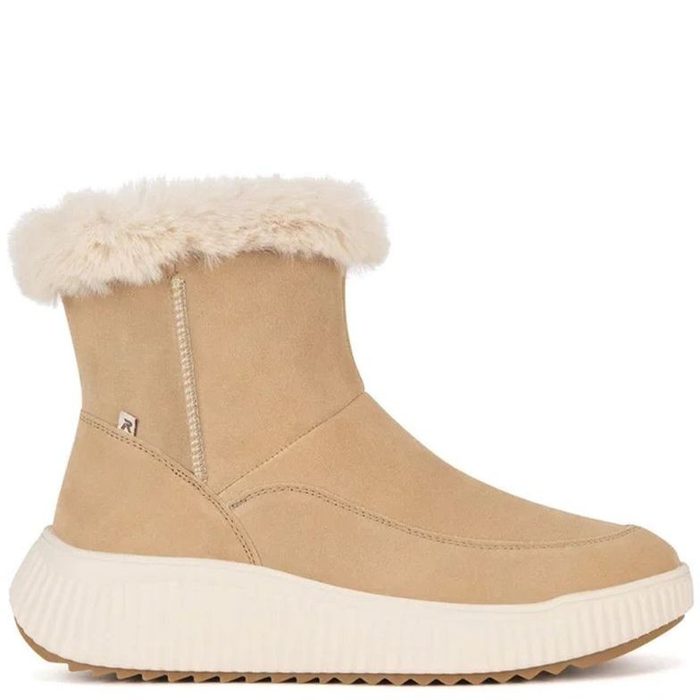 RIEKER EVOLUTION Aulinukai moterims, Smėlio, Ladies mid height boots 2