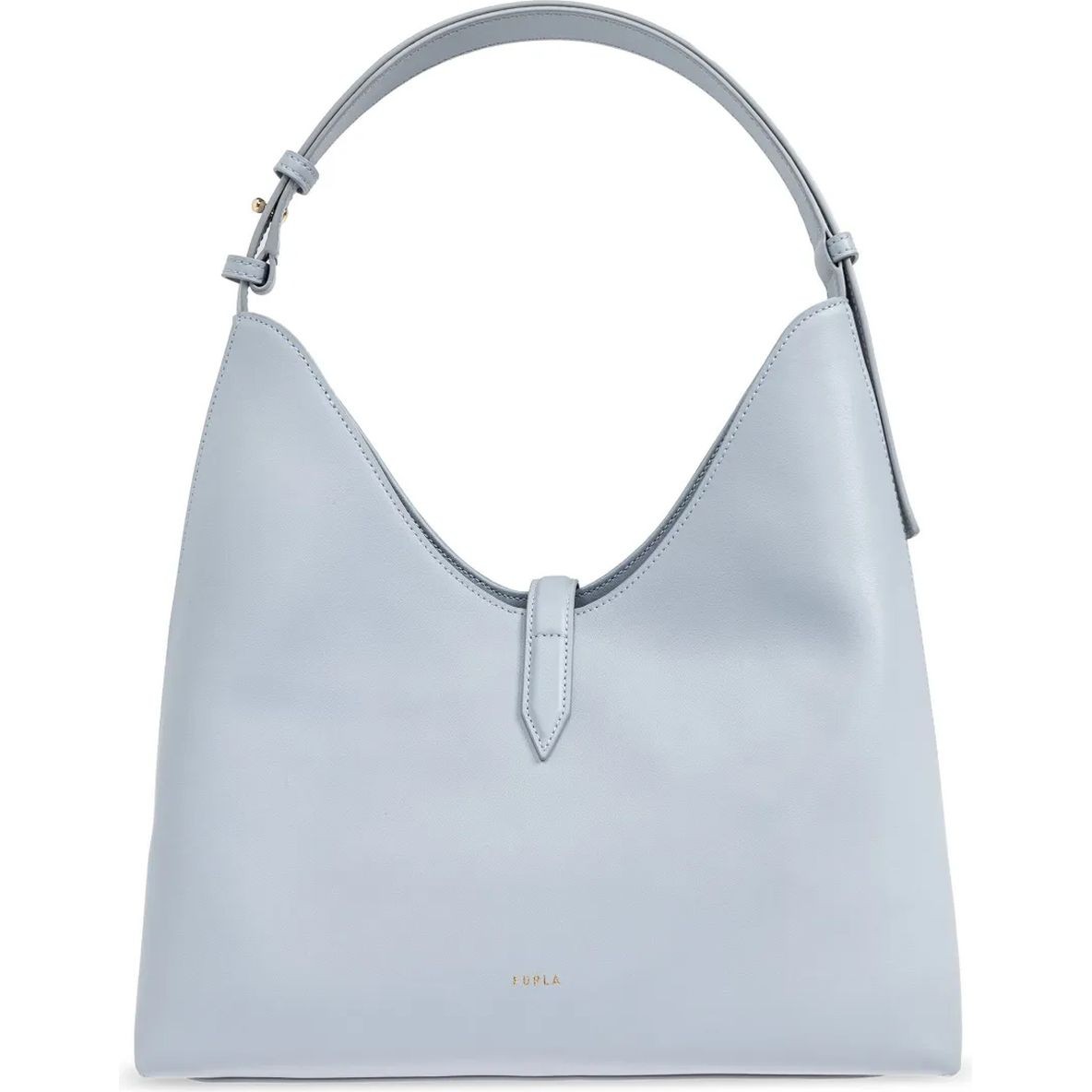 FURLA Pirkinių krepšys moterims, Pilka, Furla goccia m hobo 2