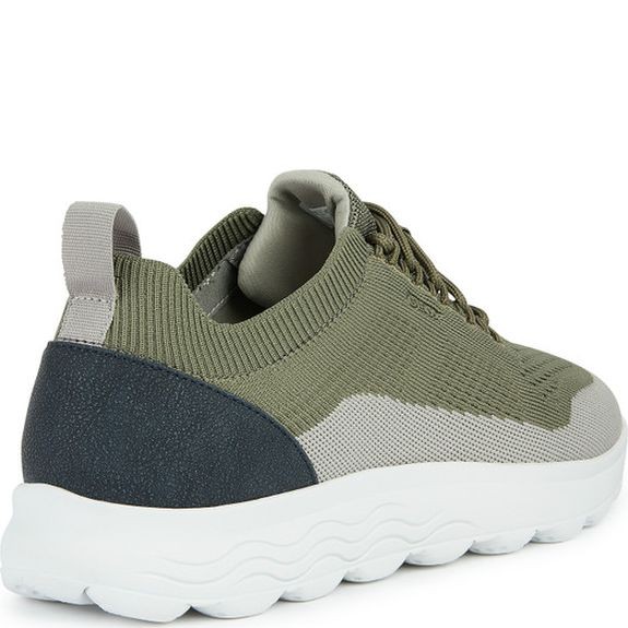 GEOX Laisvalaikio bateliai vyrams, Žalia, Spherica sneakers 4