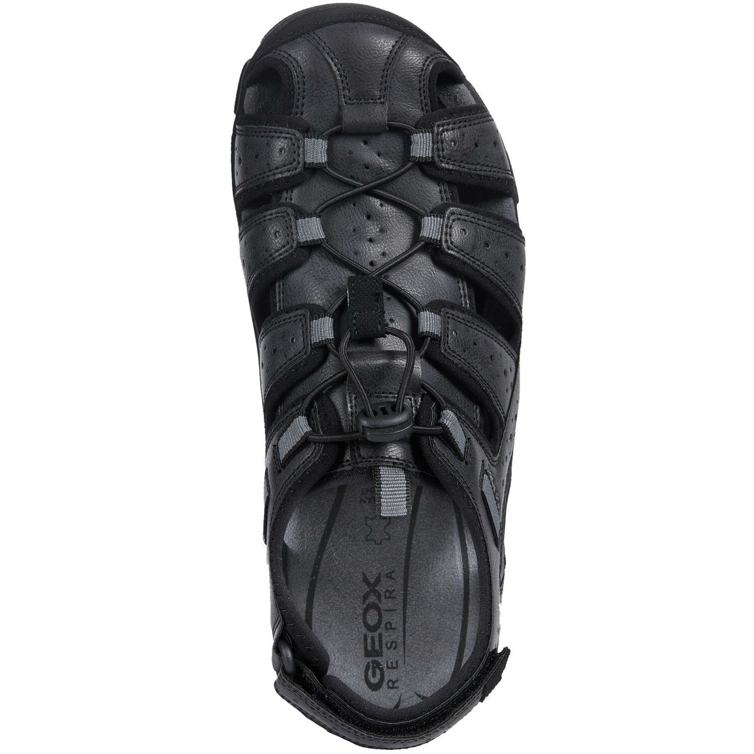 GEOX Basutės vyrams, Juoda, CARRY OVER 1