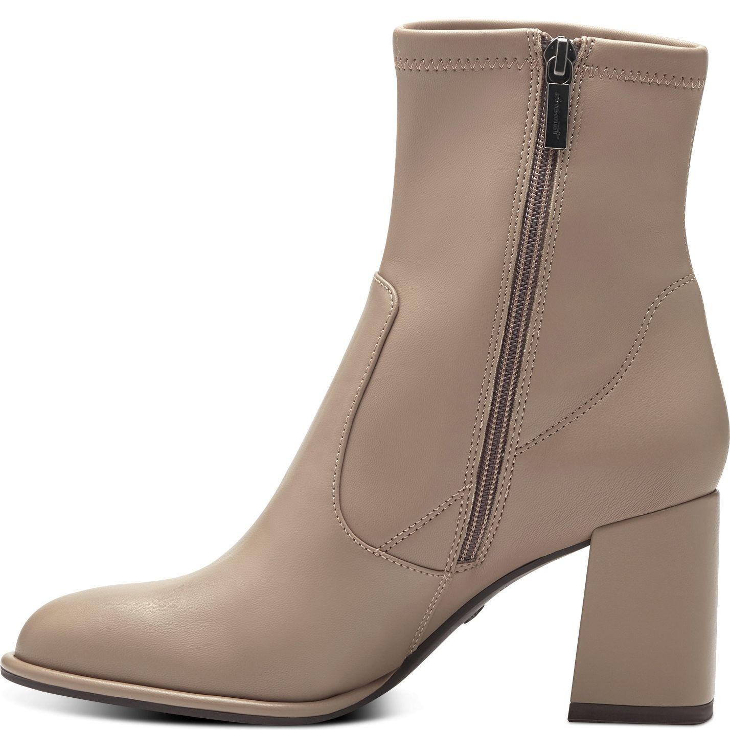 TAMARIS Aulinukai moterims, Smėlio, BOOTIES 3