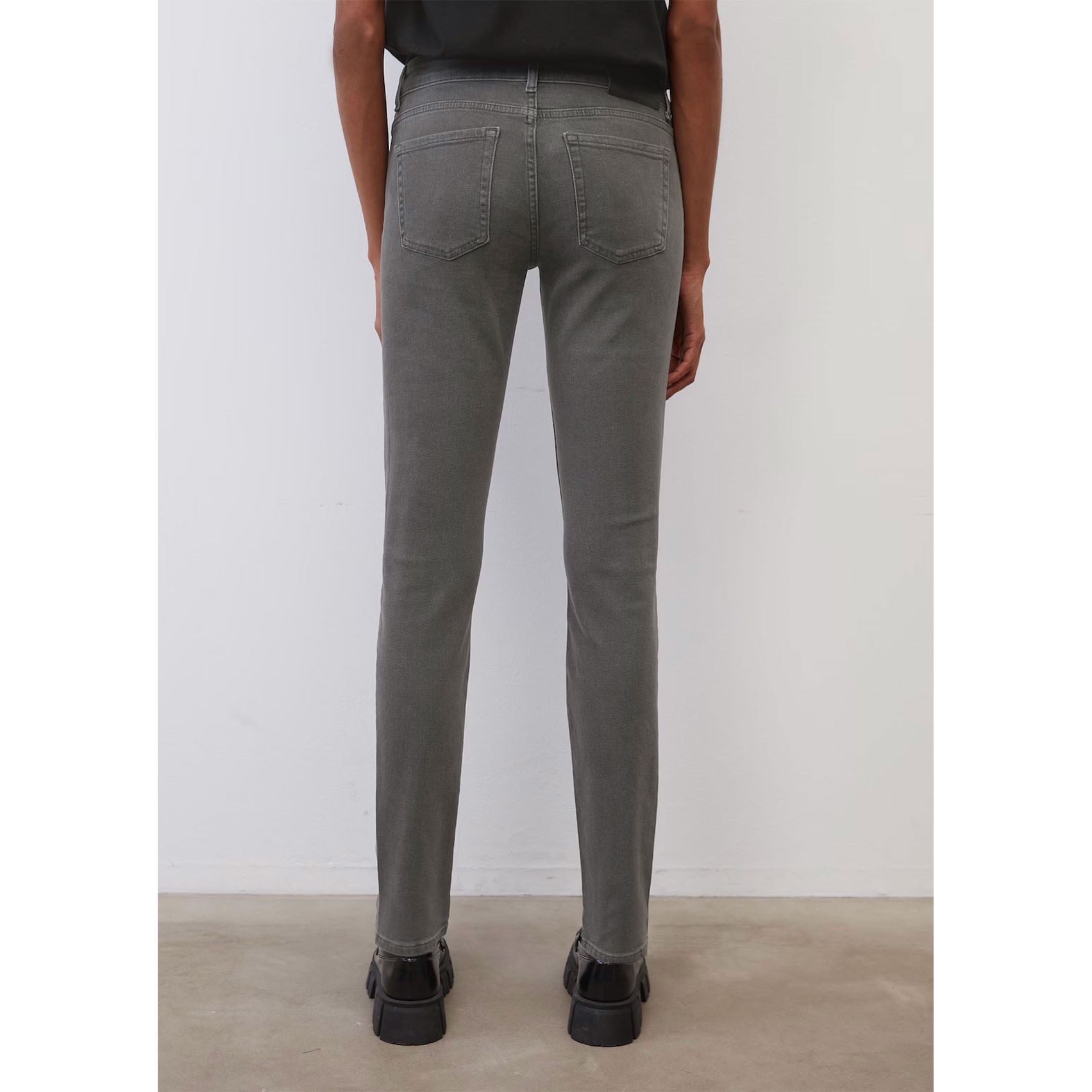 MARC O'POLO Kitsad teksad moterims, Grey sustainable was 3