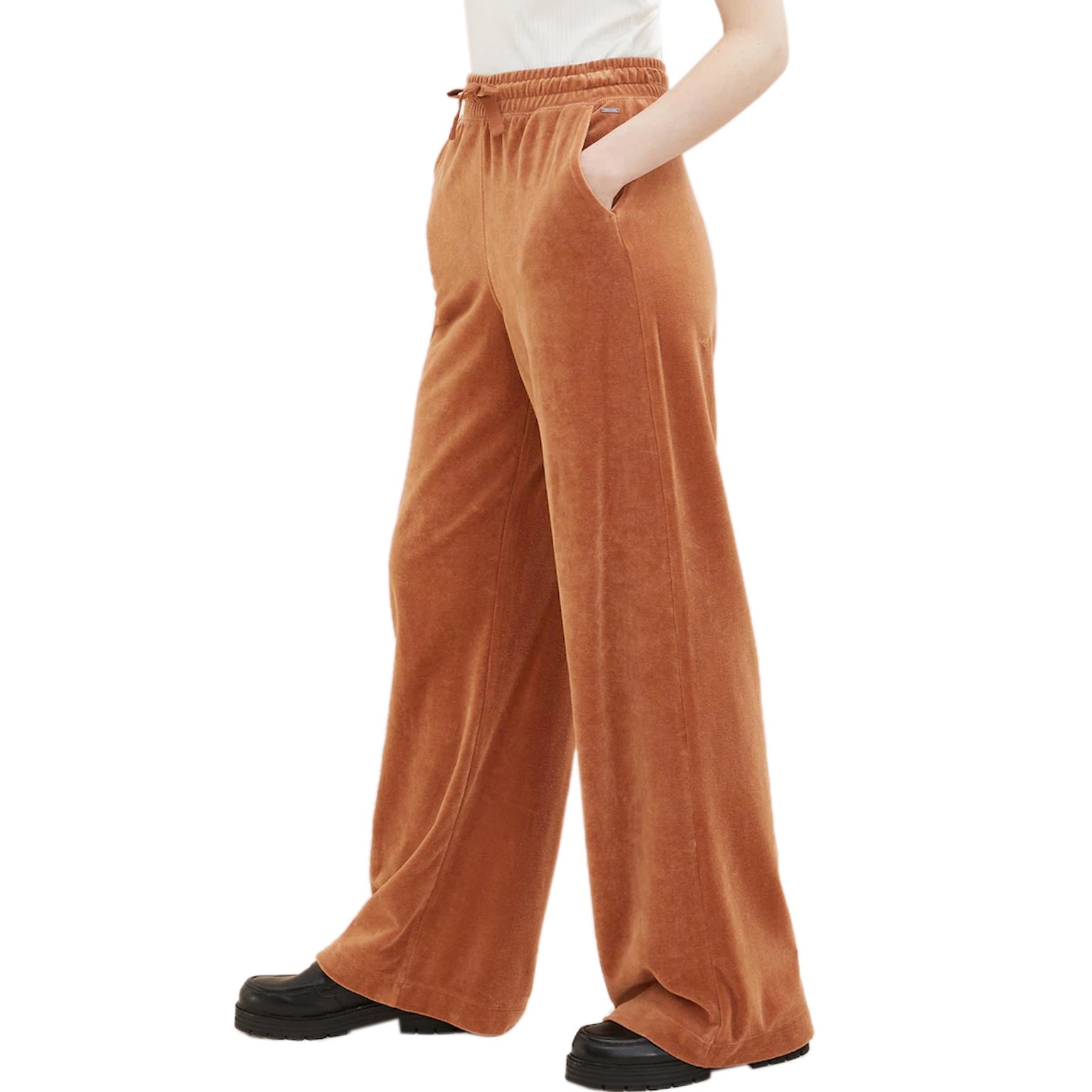 TOM TAILOR Kelnės moterims, Ruda, Kelnės 2