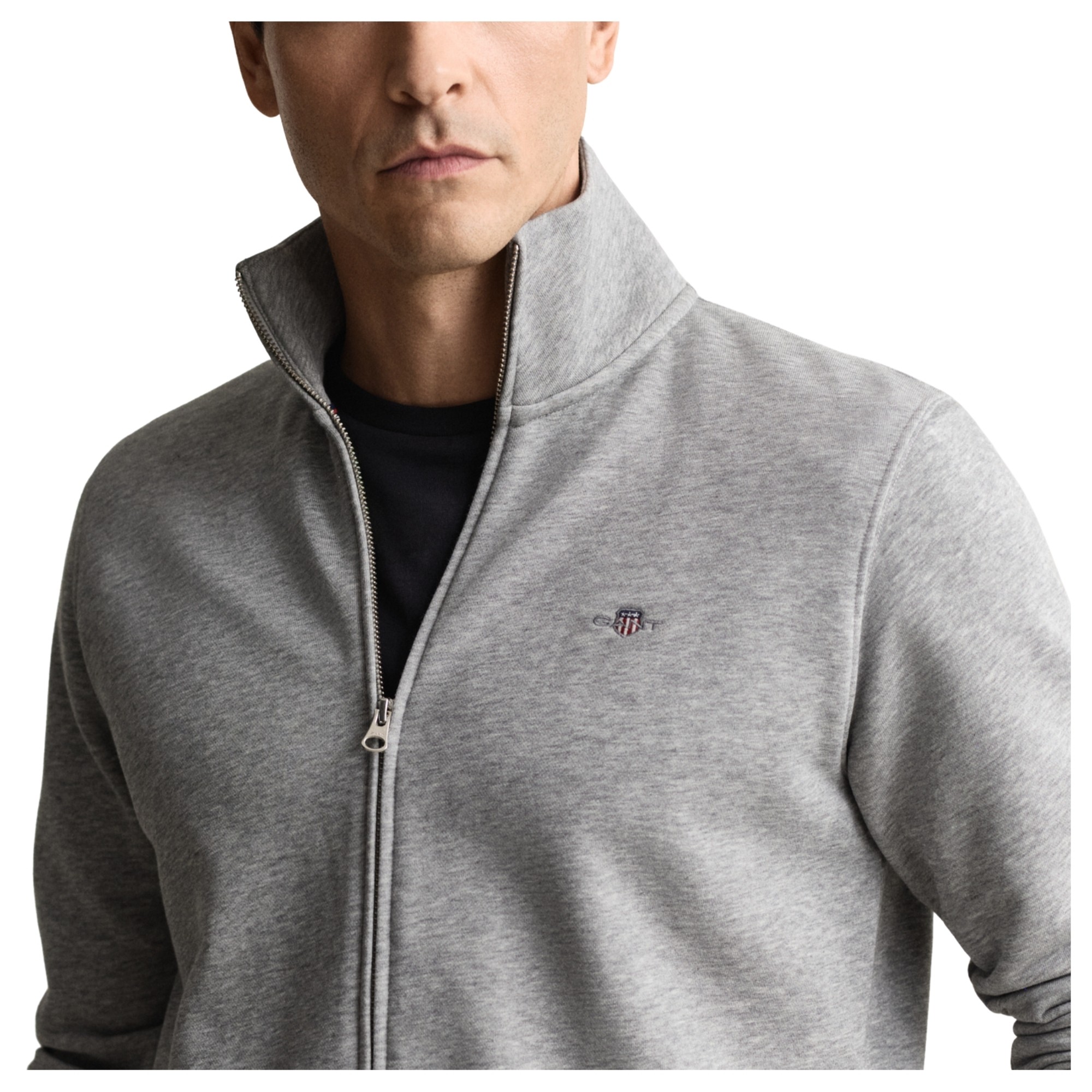 GANT Megztinis vyrams, Pilka, 2008006-093 Sweater 4