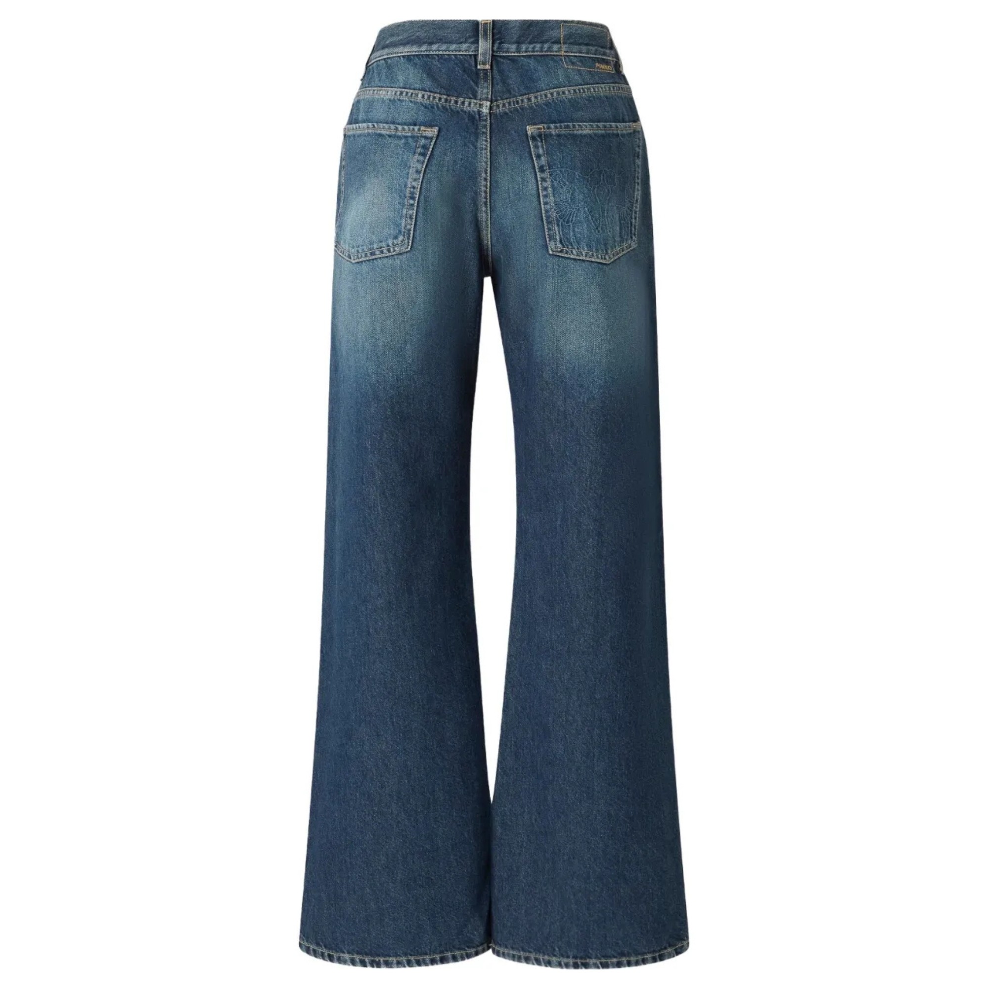PINKO Platūs džinsai moterims, Mėlyna, Wanda wide leg 2