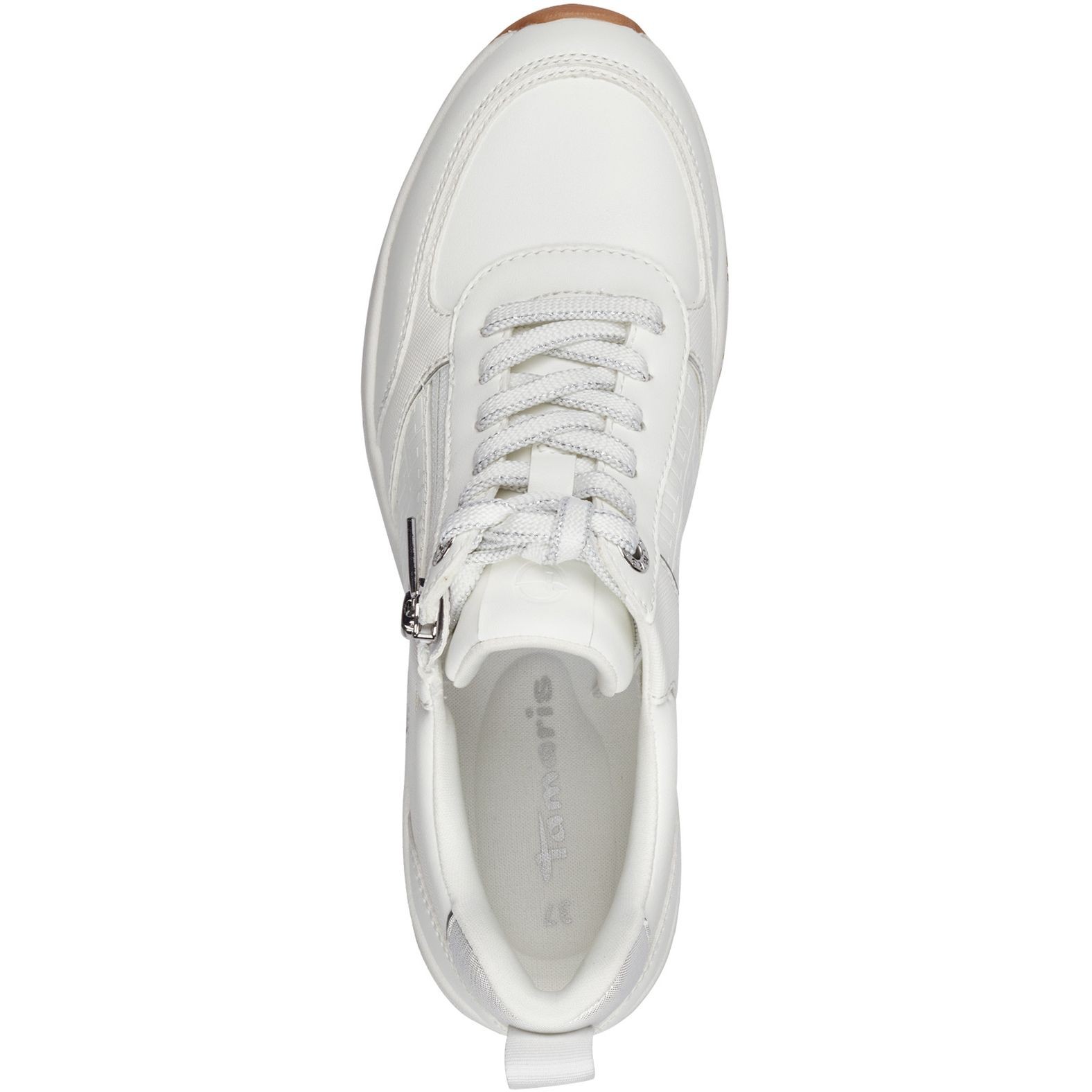 TAMARIS Laisvalaikio bateliai moterims, Balta, Leisure 4