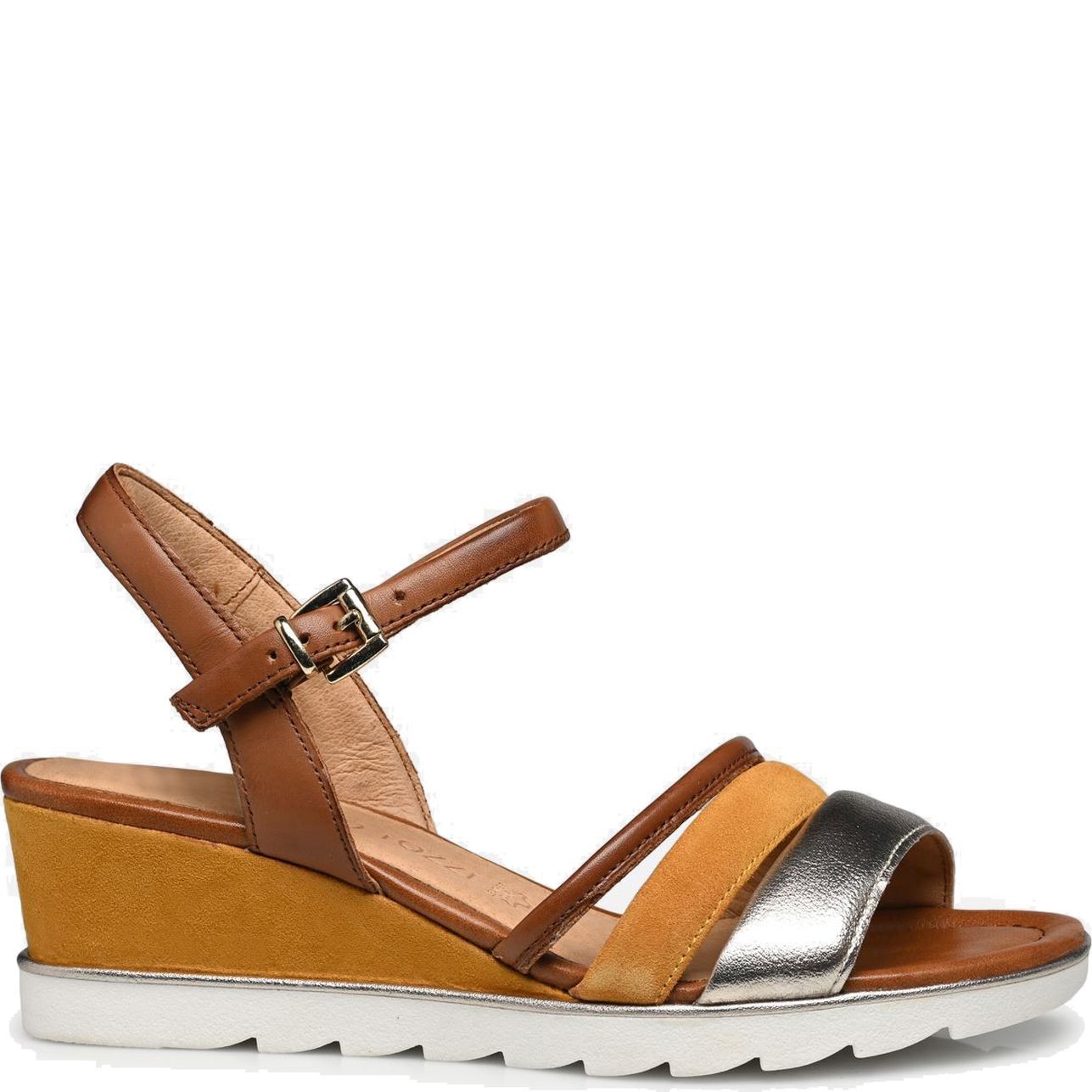 MARCO TOZZI Basutės moterims, Geltona, SANDALS 2