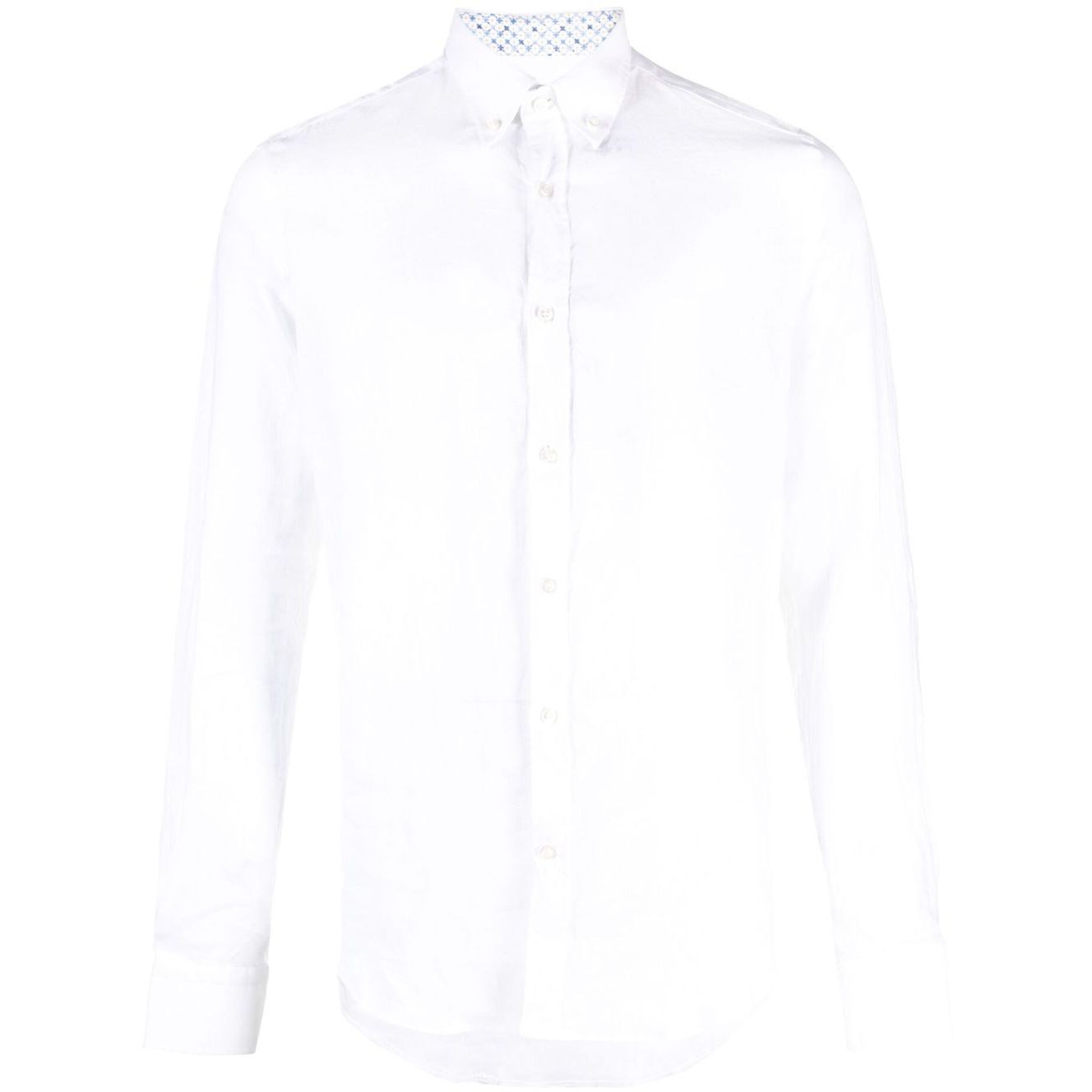 PAUL&SHARK Marškiniai ilgomis rankovėmis vyrams, Balta, Linen shirt