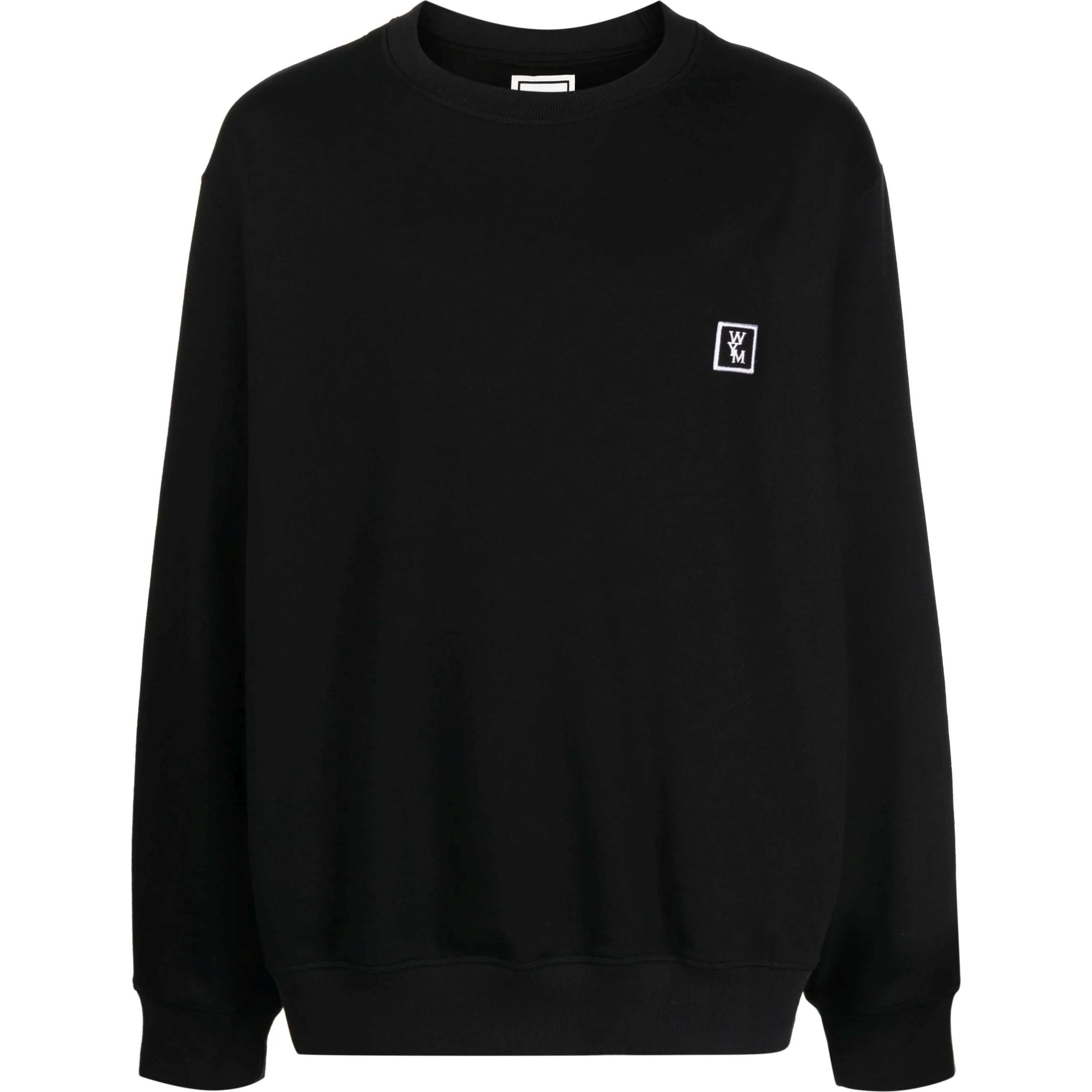 WOOYOUNGMI Marškinėliai ilgom. rankovėmis vyrams, Juoda, Mens t-shirt