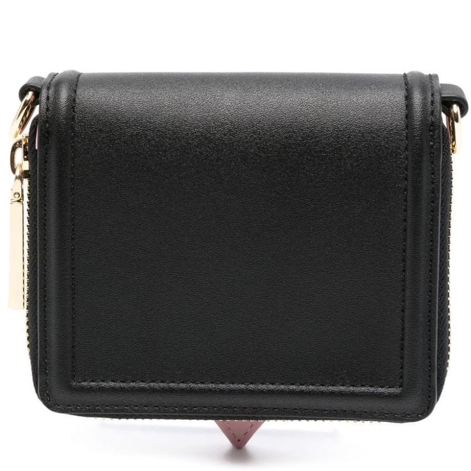 CHIARA FERRAGNI Piniginė moterims, Juoda, Eyelike wallet 2