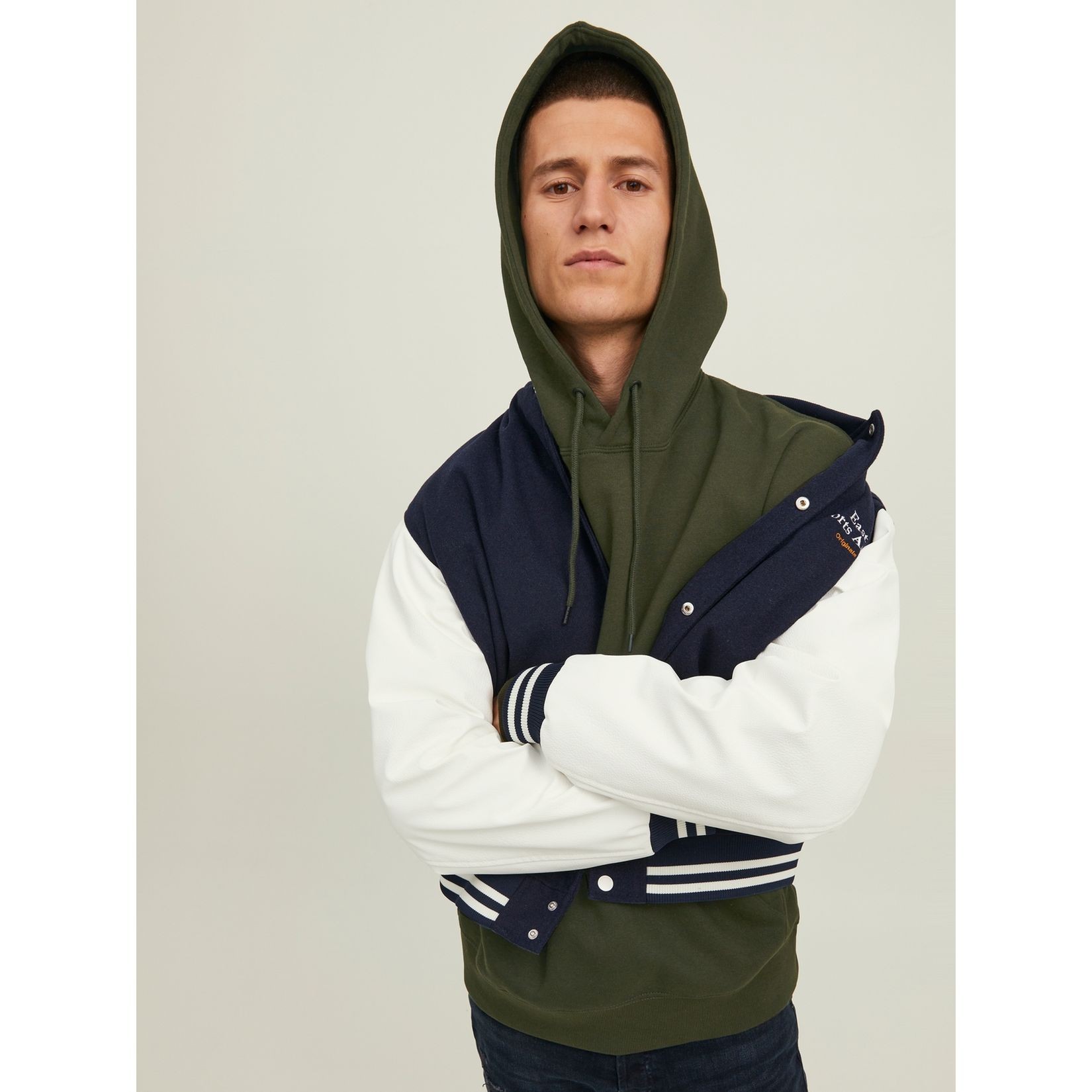 JACK & JONES Džemperis vyrams, JJESTAR BASIC SWEAT HO 6