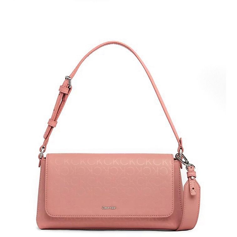CALVIN KLEIN Rankinė per petį moterims, Rožinė, Must shoulder bag 1