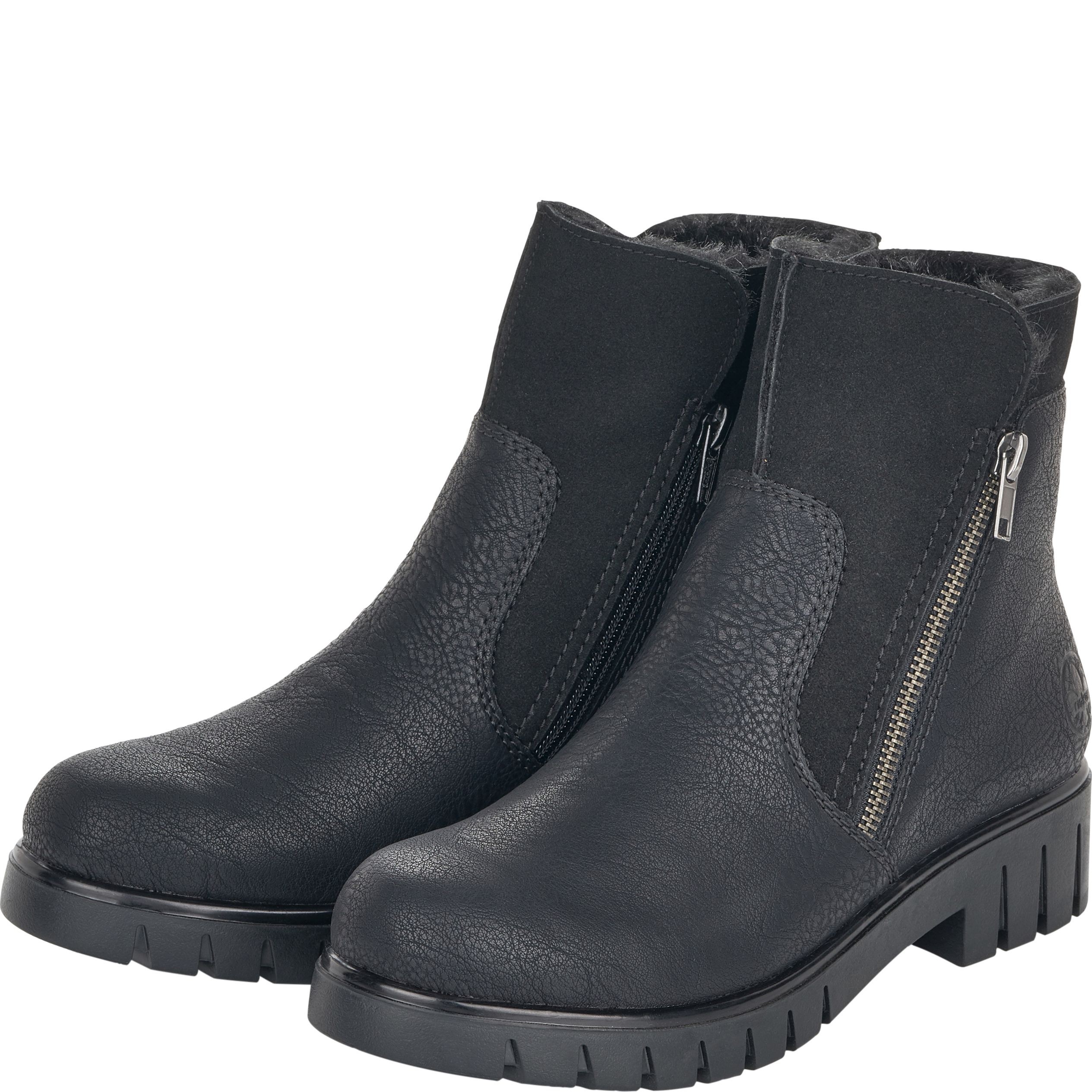 RIEKER Aulinukai moterims, Juoda 7