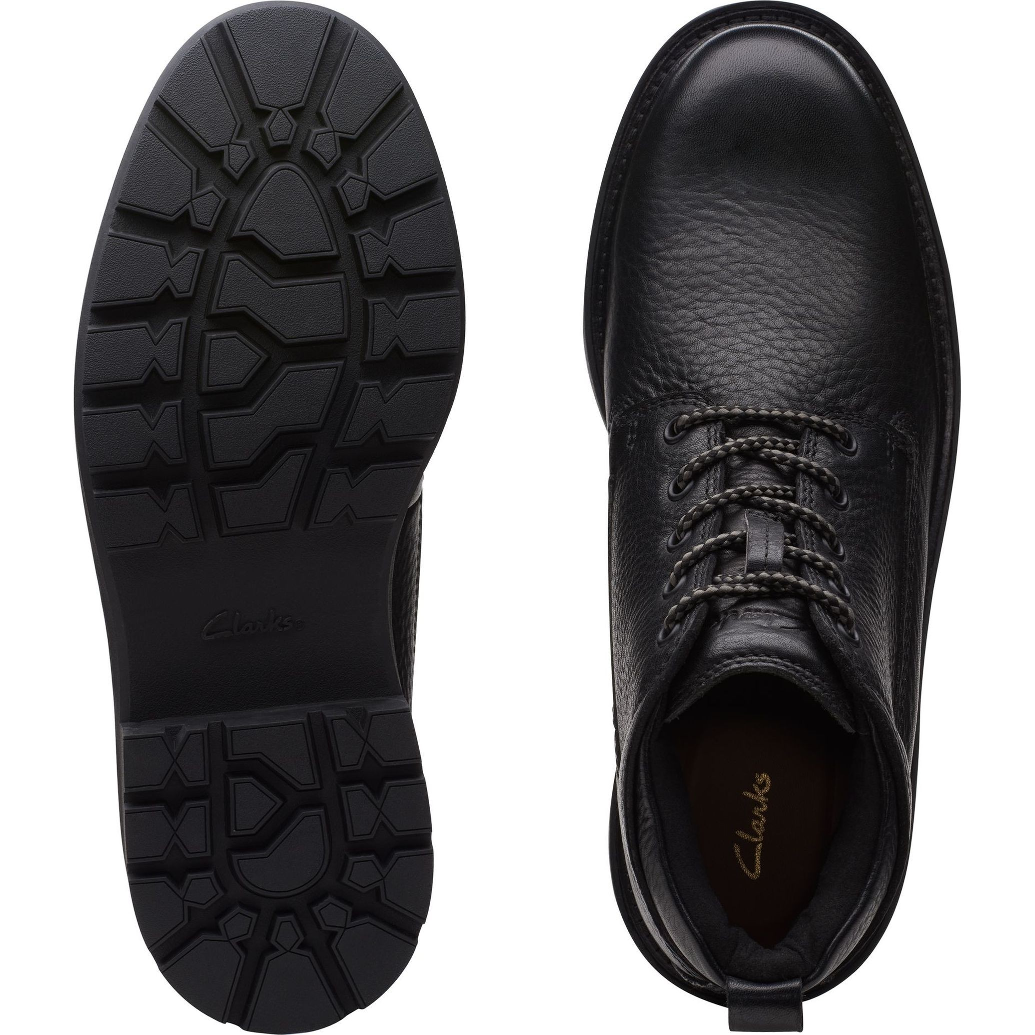 CLARKS Aulinukai vyrams, Juoda, Craftdale2 Mid Booties 4