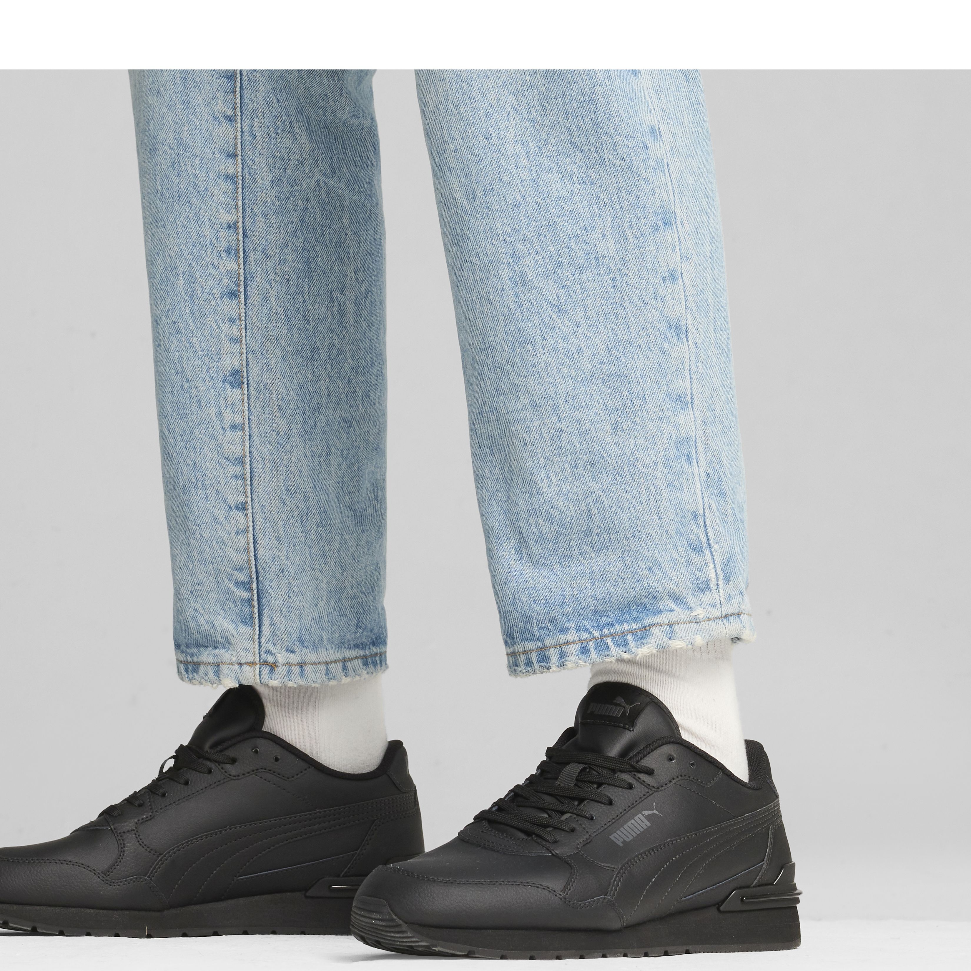 PUMA Laisvalaikio bateliai vyrams, Juoda, St runner leisure 7