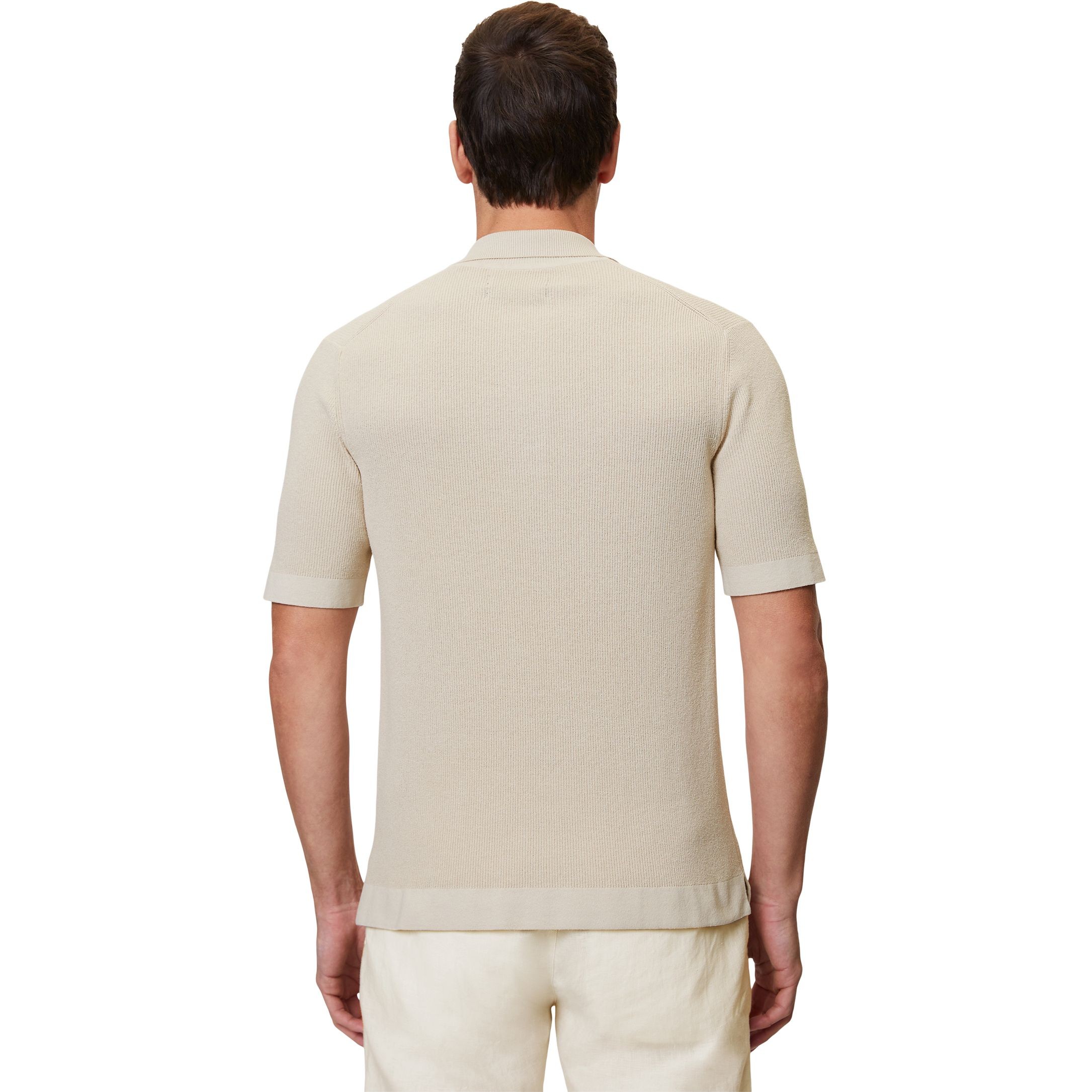 MARC O'POLO Polo marškiniai trumpos rank. vyrams, Pilka 3