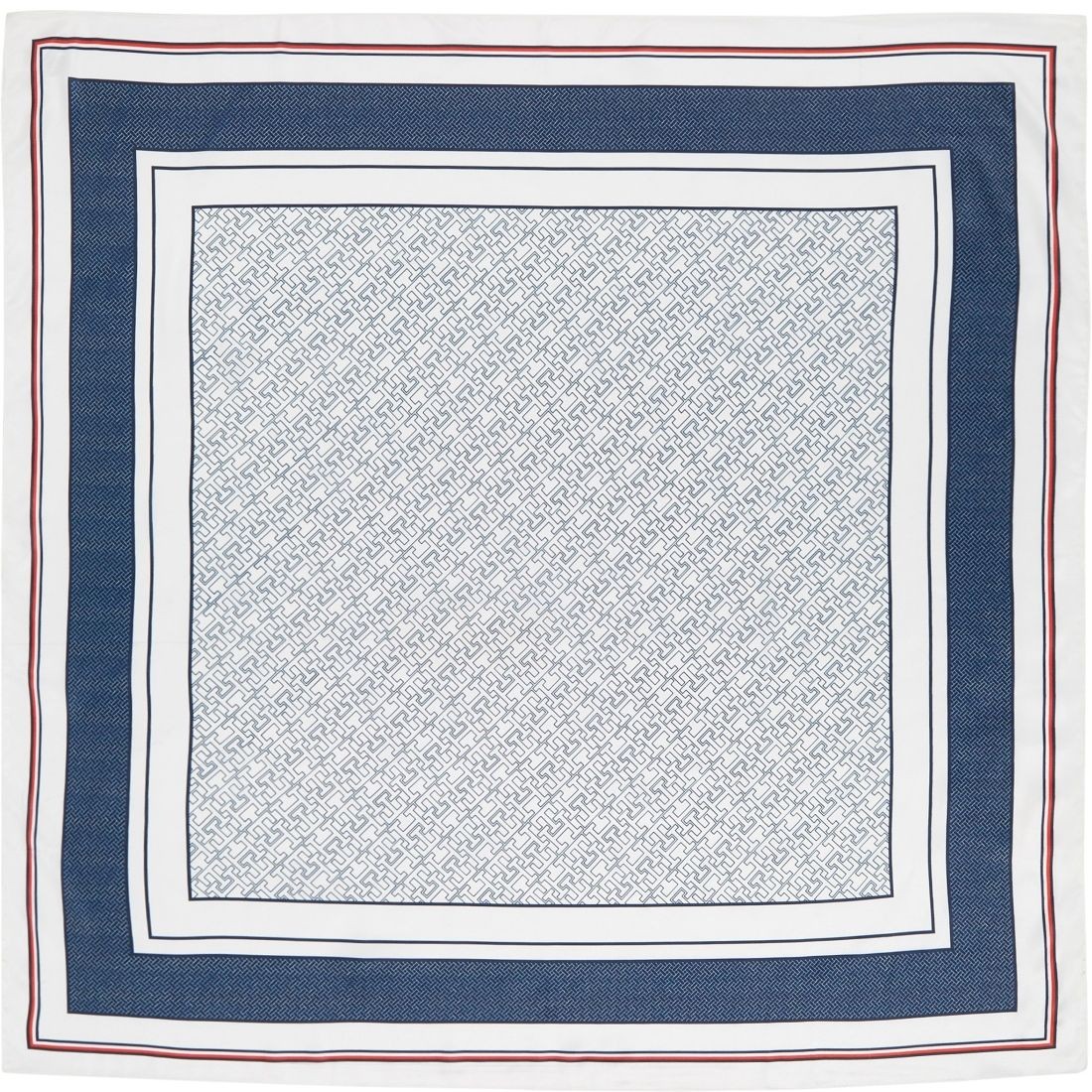 TOMMY HILFIGER Šalikas moterims, Mėlyna, Coast outline scarf 2