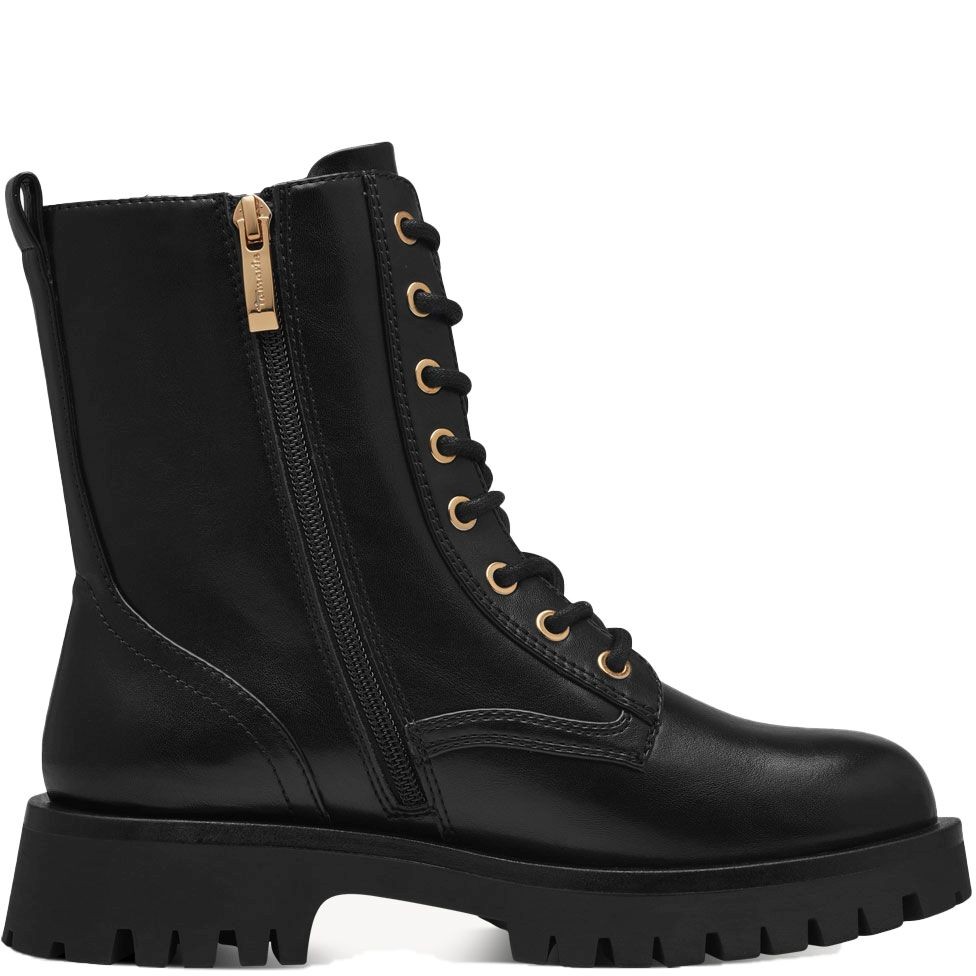 TAMARIS Auliniai moterims, Juoda, Lace boot 4