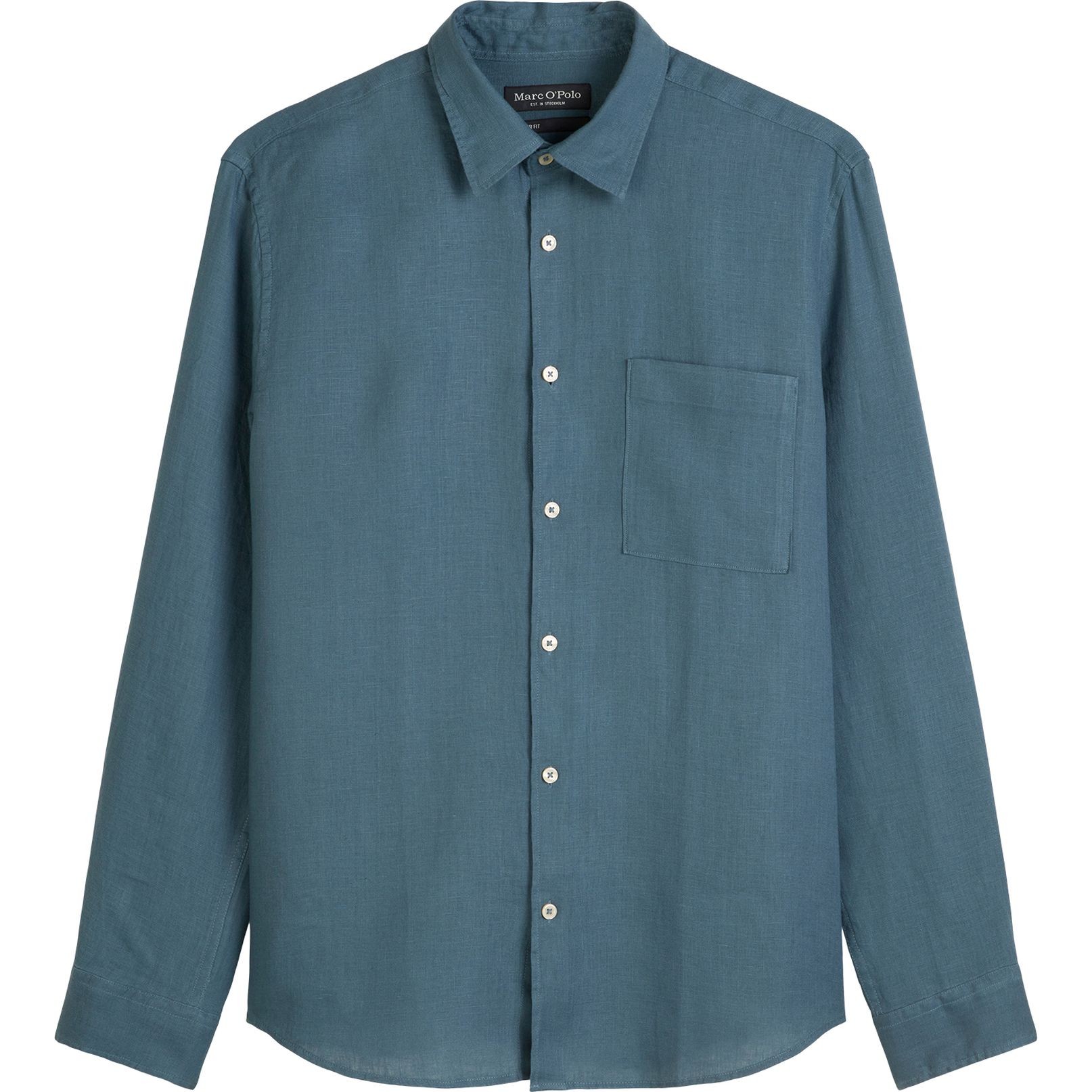 MARC O'POLO Marškiniai ilgomis rankovėmis vyrams, Mėlyna, Shirts lon M23742842318 1