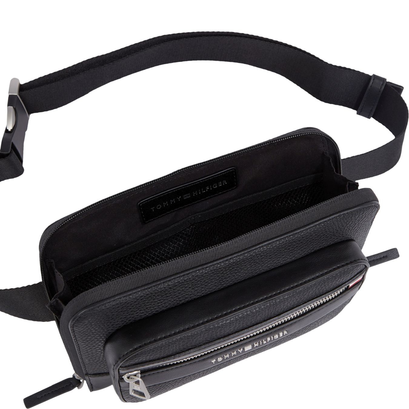 TOMMY HILFIGER Rankinė per petį vyrams, Juoda, Central bumbag 3