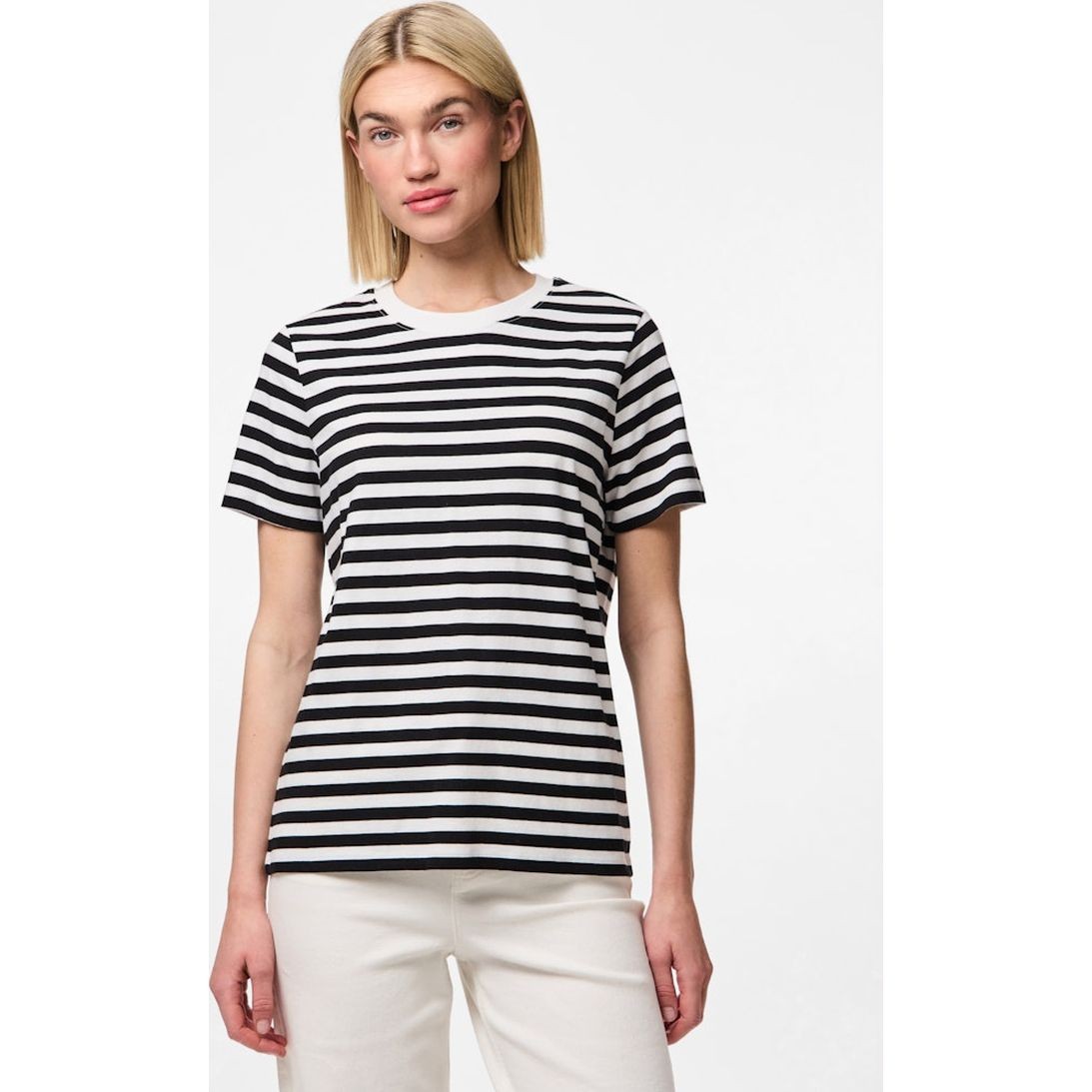 PIECES Marškinėliai moterims, Marga, Ria tee 3