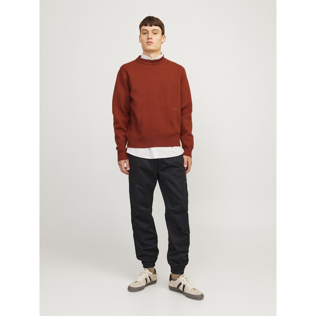 JACK & JONES Laisvalaikio kelnės vyrams, Juoda, Kane 5