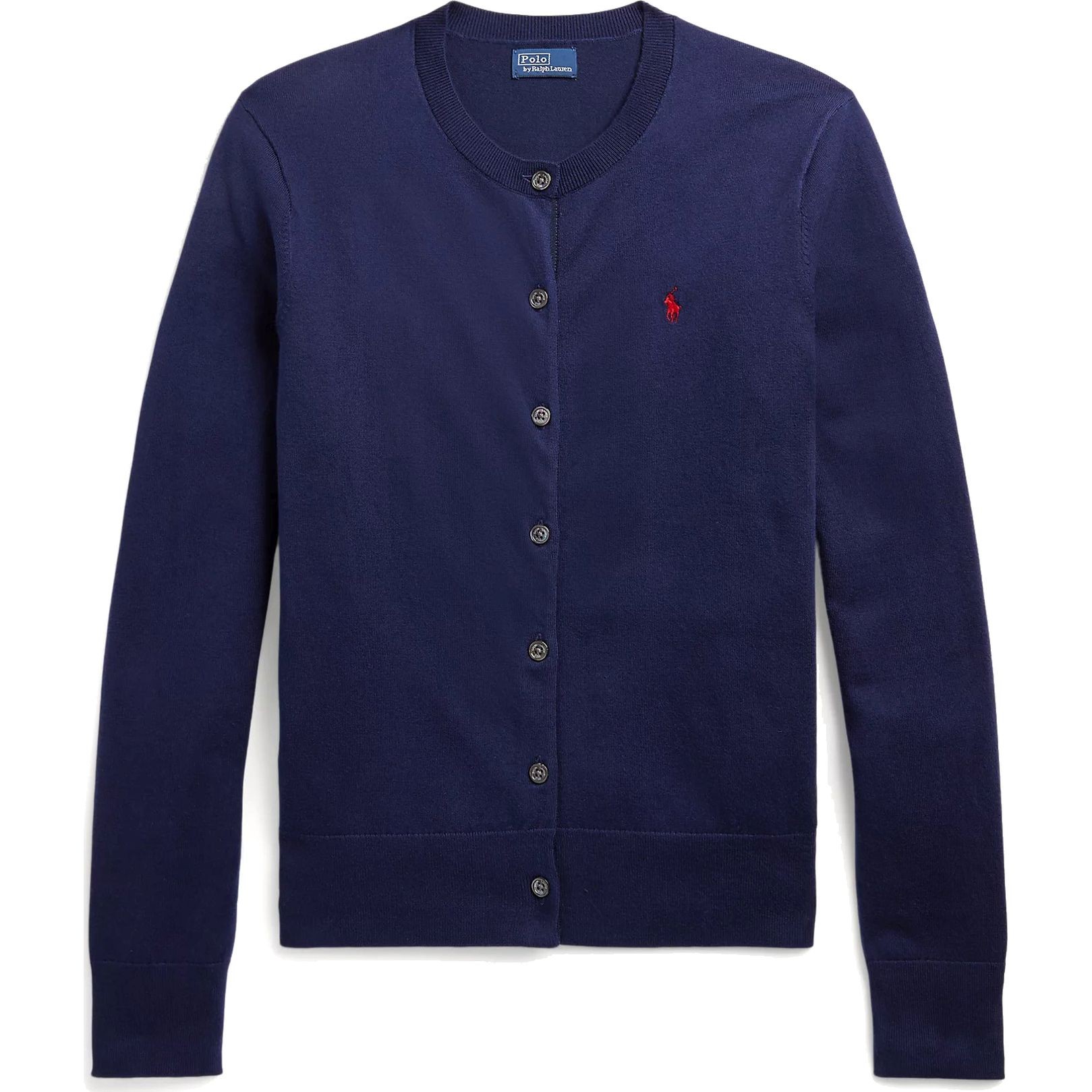 POLO RALPH LAUREN Kardiganas moterims, Mėlyna, Long sleeve cardigan